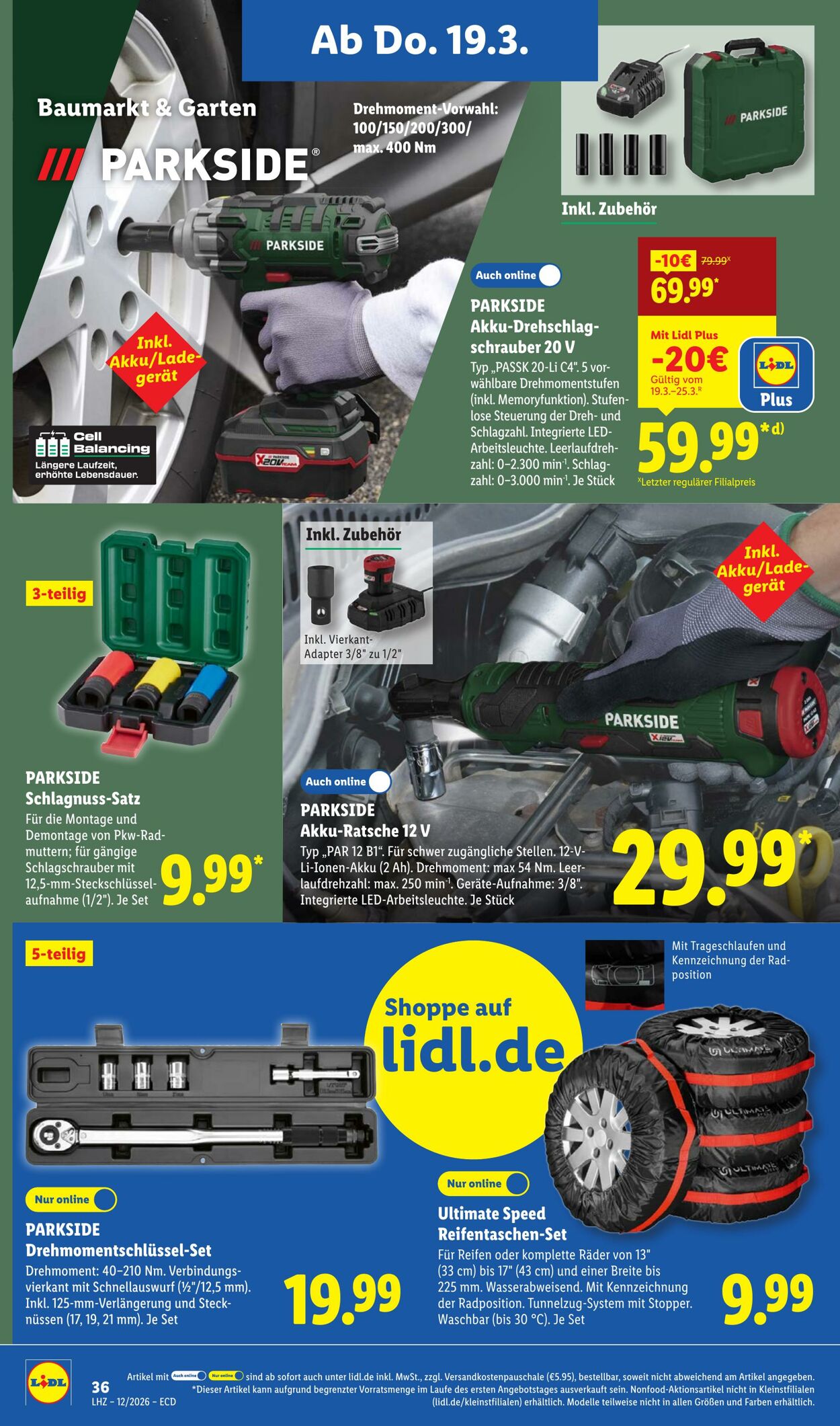 Prospekt Lidl 16.03.2026 - 21.03.2026