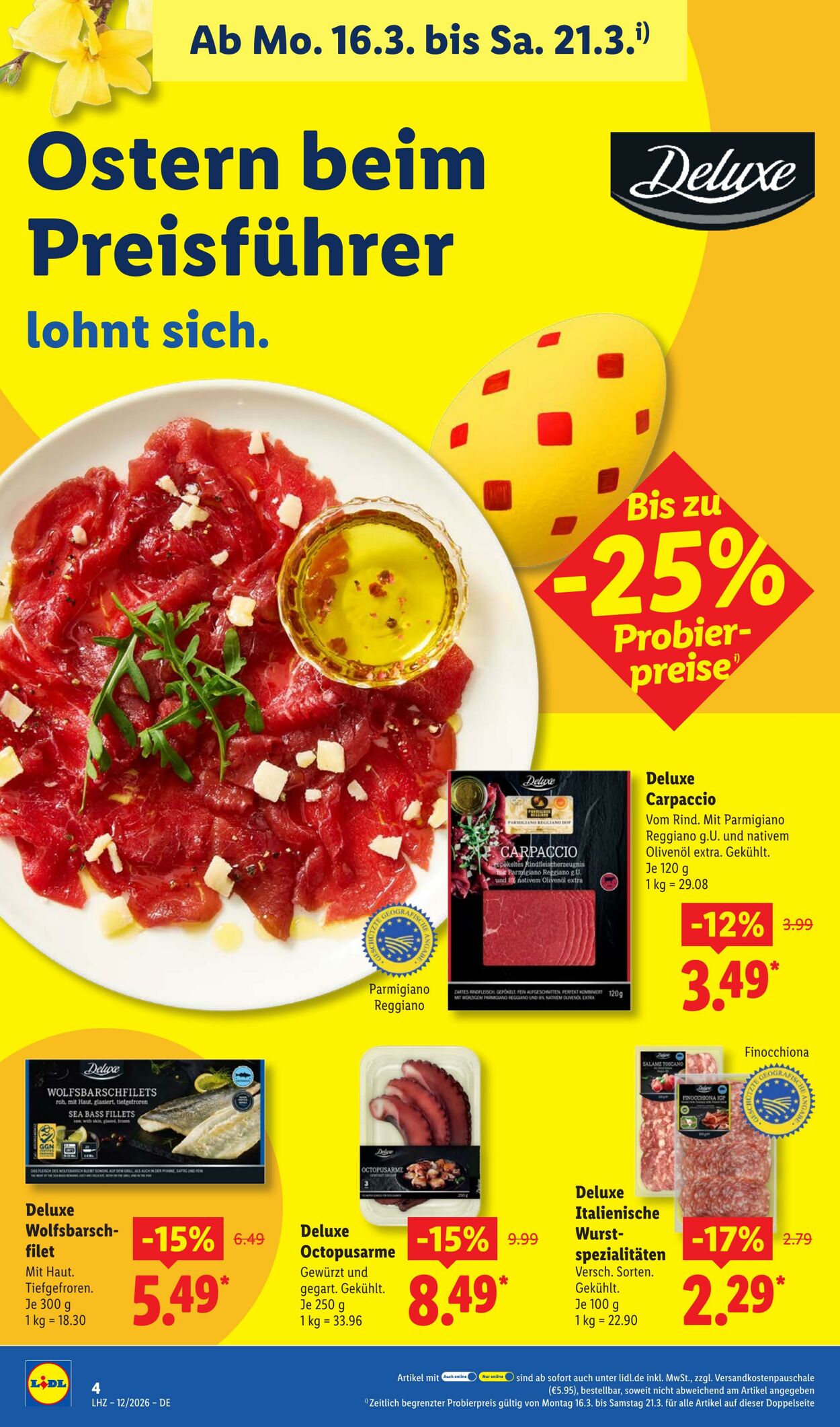 Prospekt Lidl 16.03.2026 - 21.03.2026