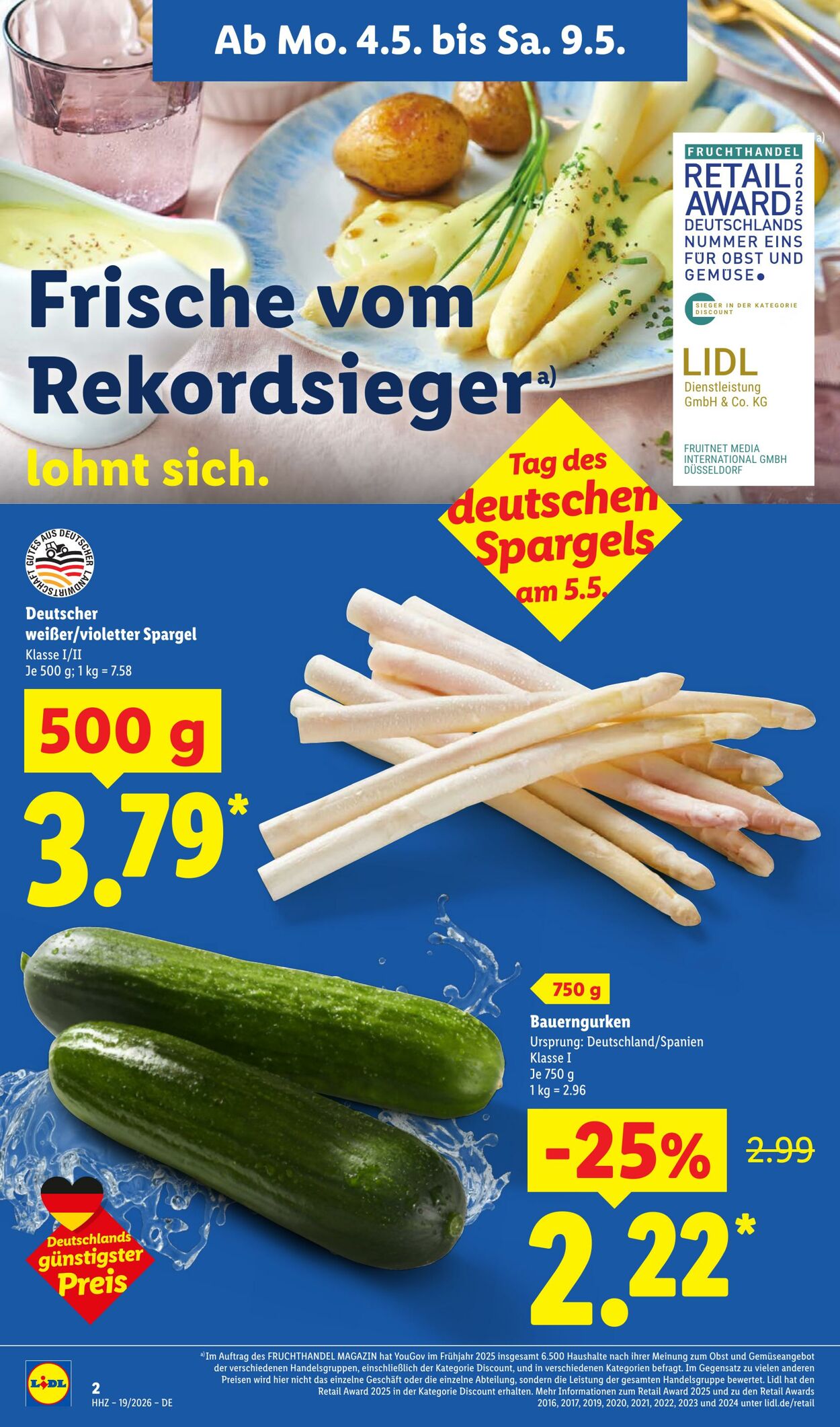 Prospekt Lidl 04.05.2026 - 09.05.2026