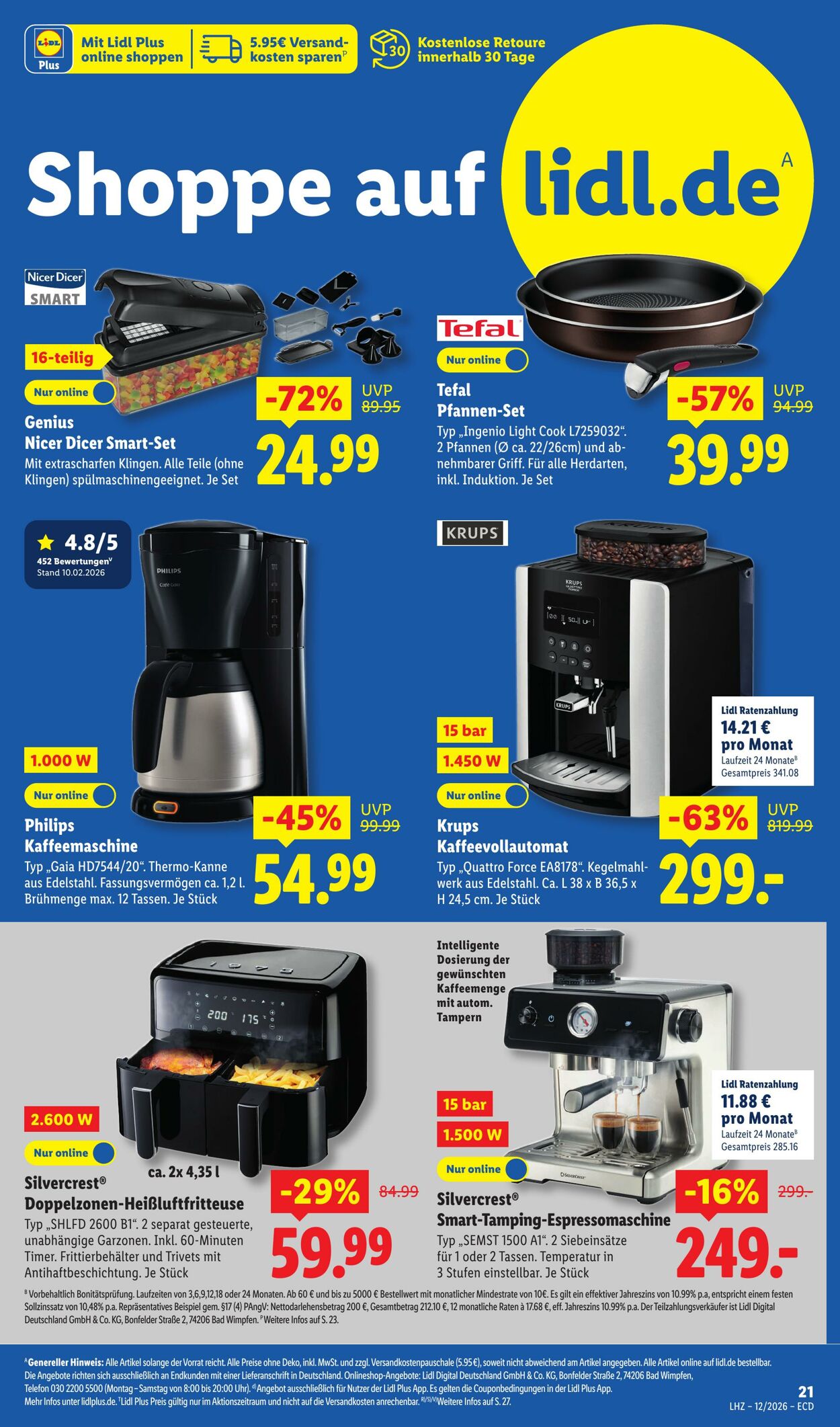 Prospekt Lidl 16.03.2026 - 21.03.2026