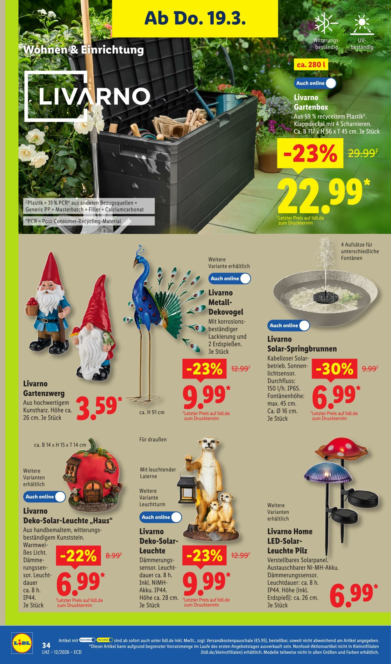 Prospekt Lidl 16.03.2026 - 21.03.2026