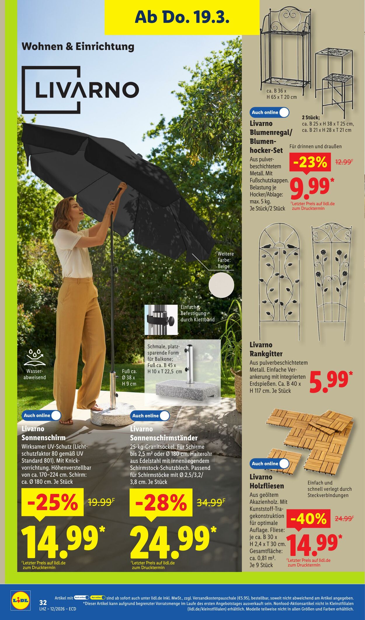 Prospekt Lidl 16.03.2026 - 21.03.2026