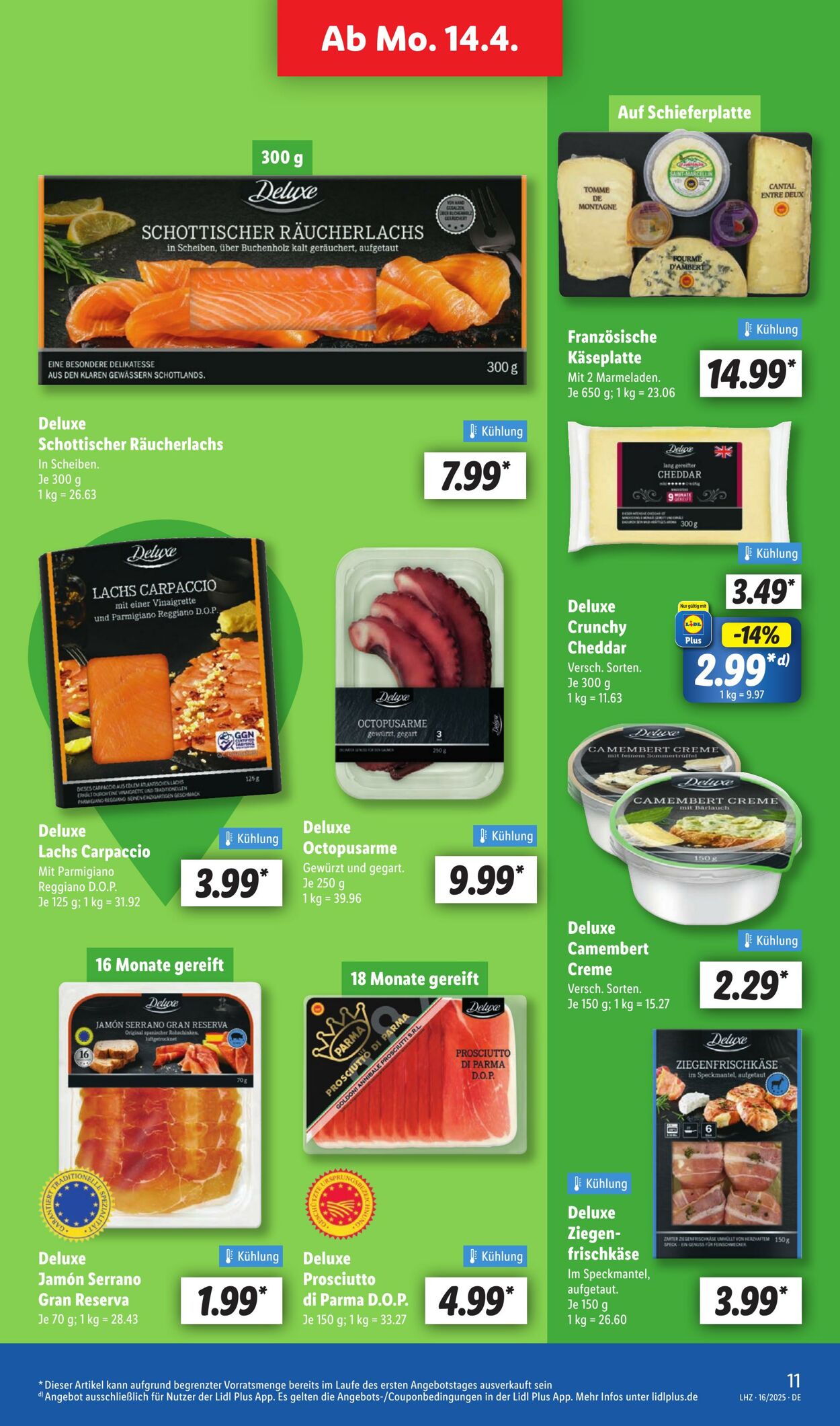 Prospekt Lidl 14.04.2025 - 19.04.2025