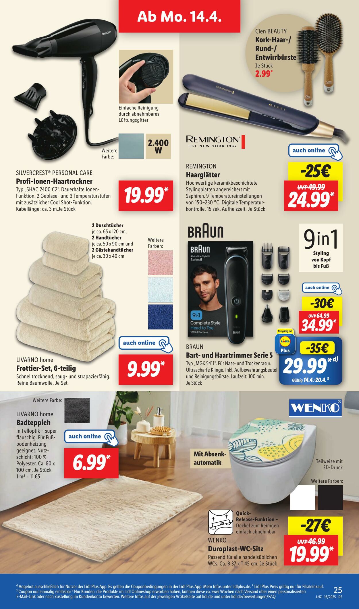 Prospekt Lidl 14.04.2025 - 19.04.2025