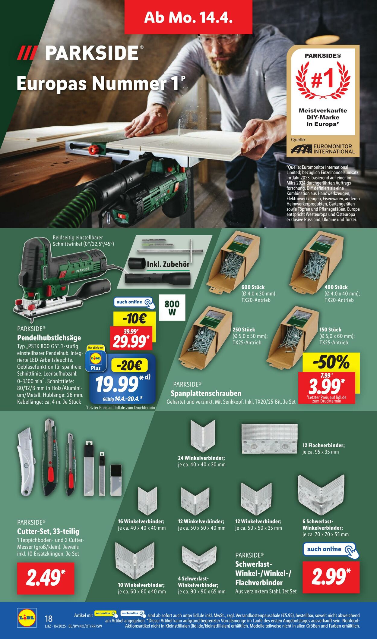 Prospekt Lidl 14.04.2025 - 19.04.2025