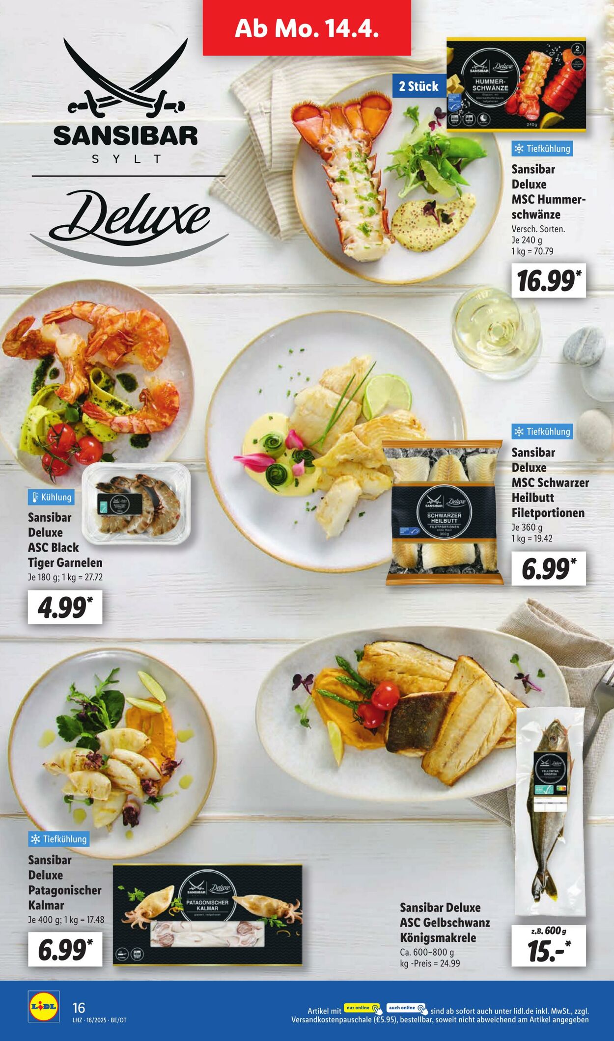 Prospekt Lidl 14.04.2025 - 19.04.2025