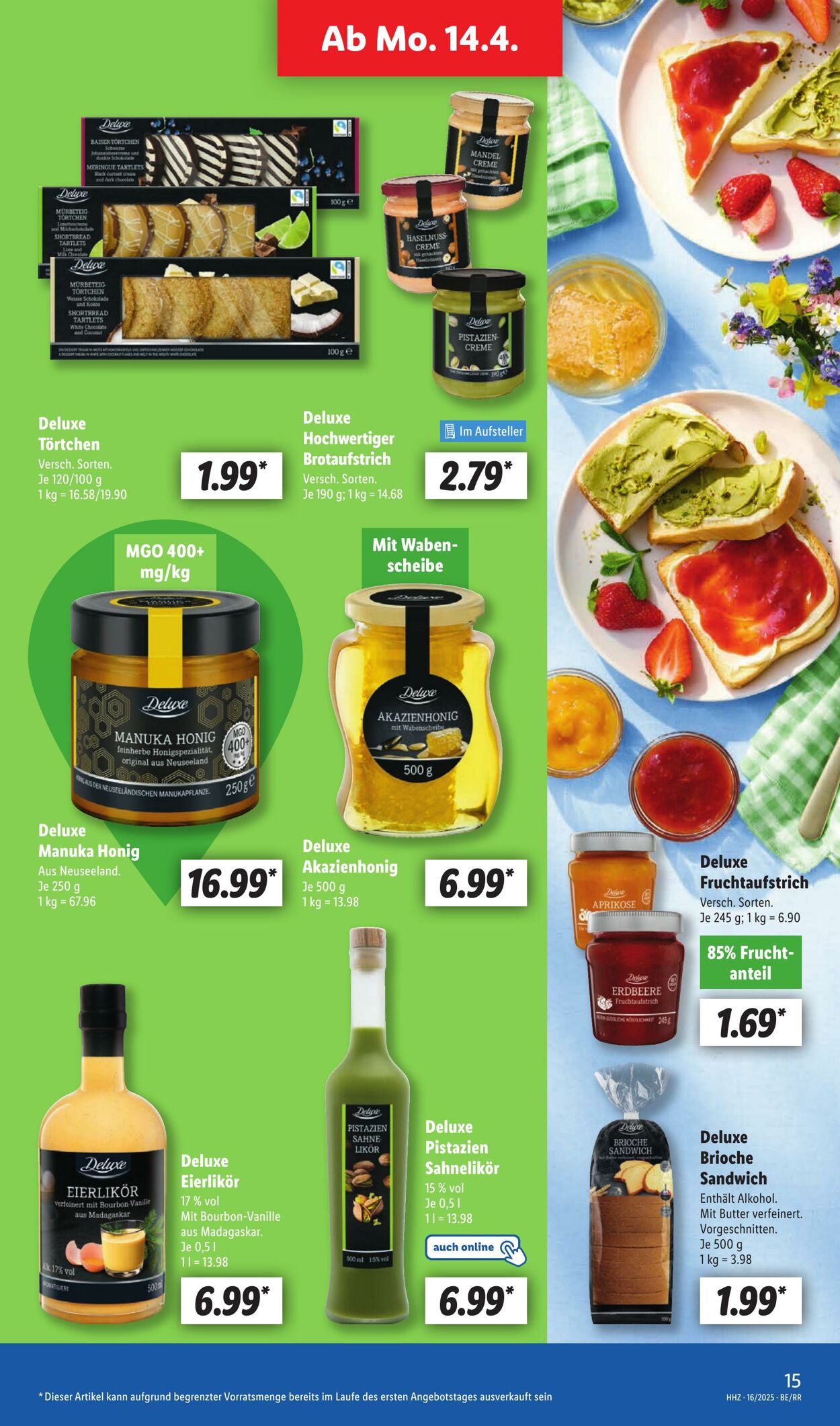 Prospekt Lidl 14.04.2025 - 19.04.2025