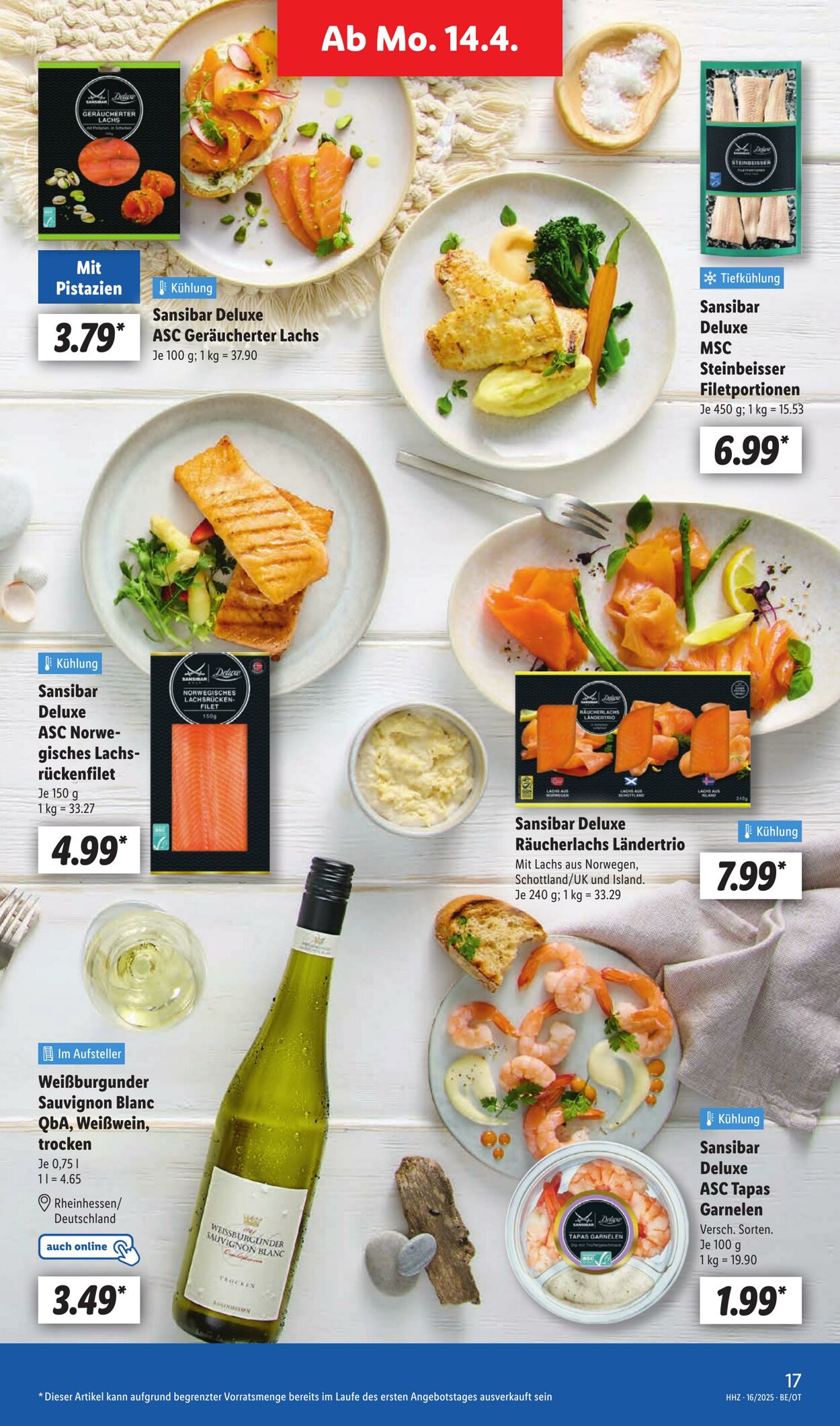 Prospekt Lidl 14.04.2025 - 19.04.2025