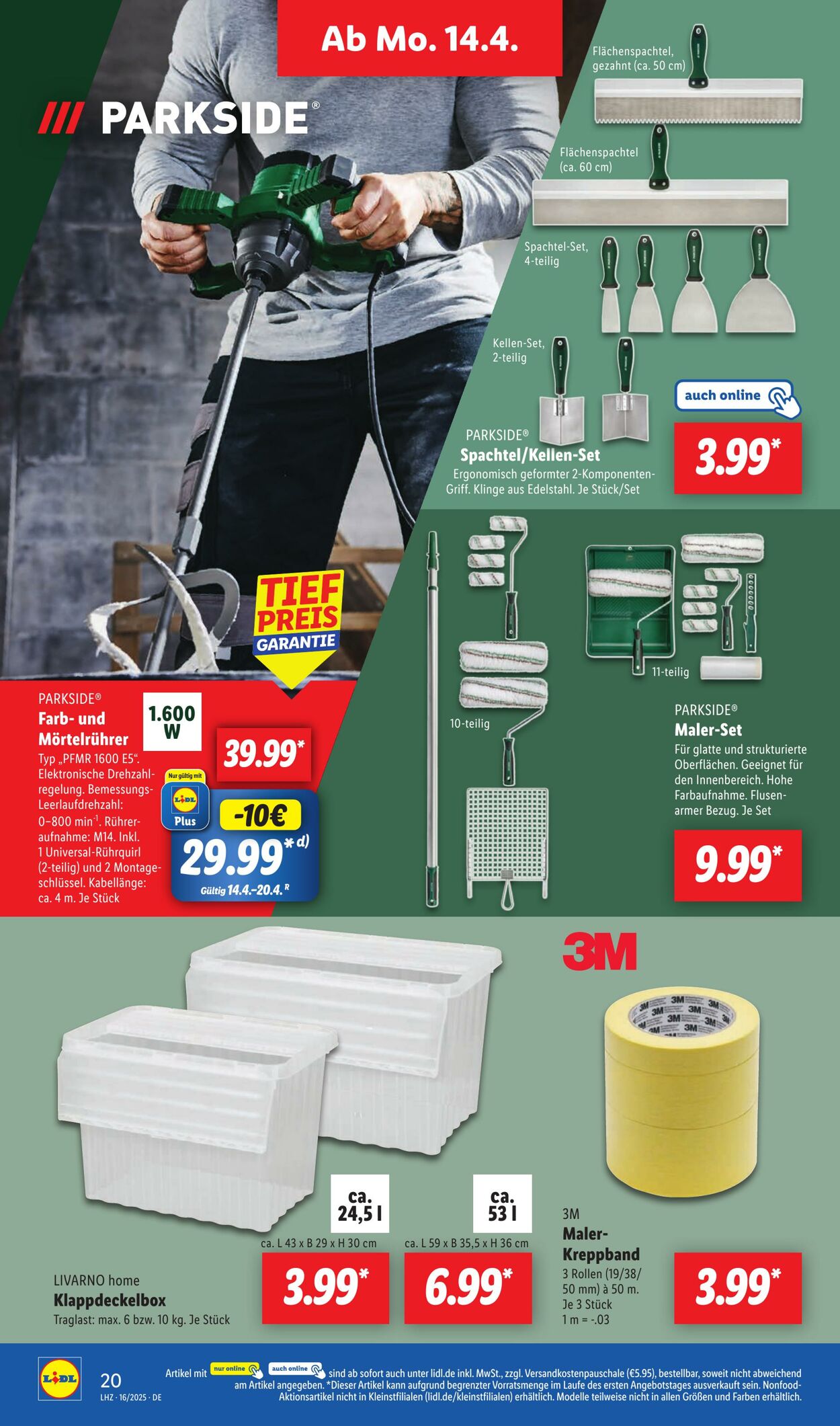 Prospekt Lidl 14.04.2025 - 19.04.2025