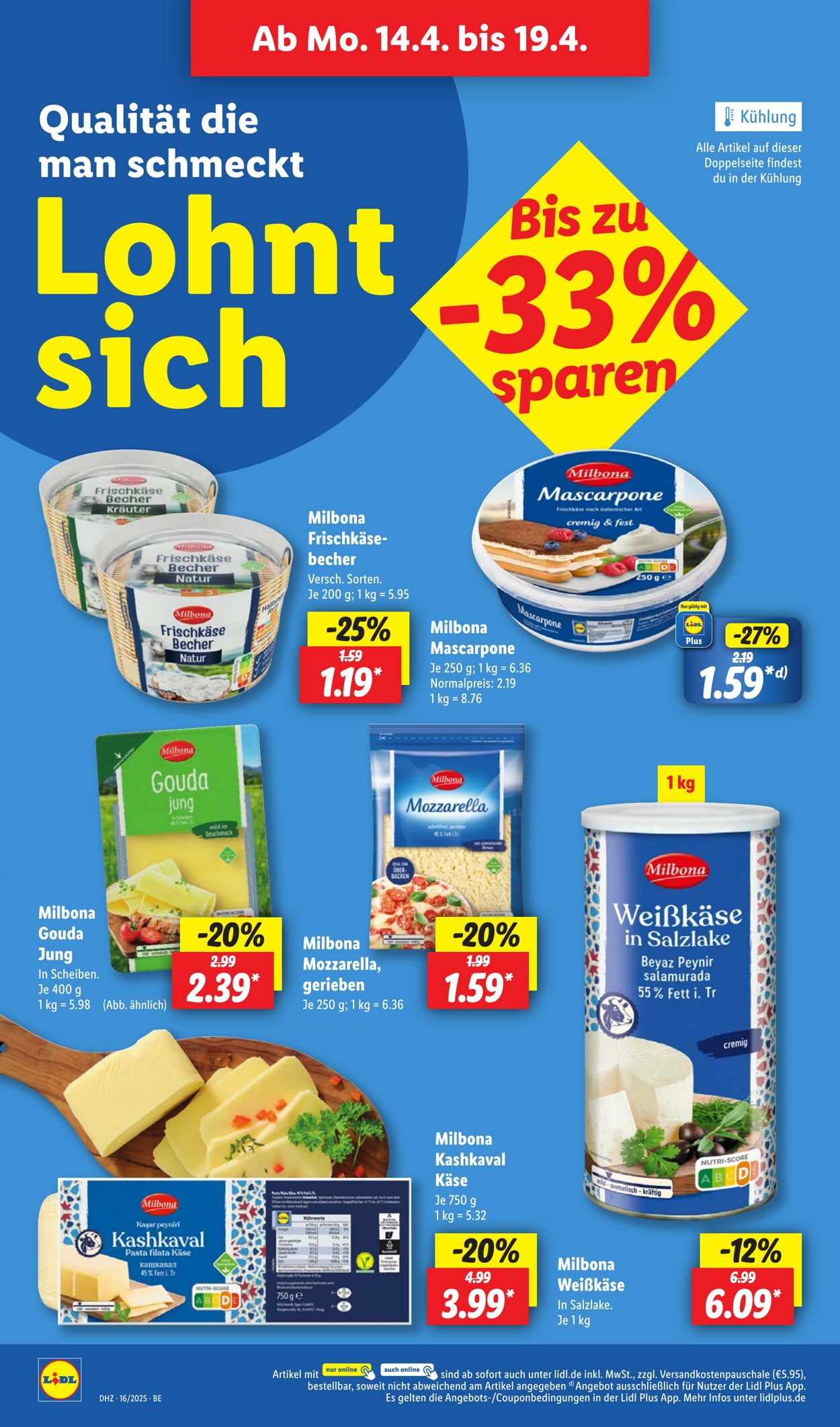 Prospekt Lidl 14.04.2025 - 19.04.2025