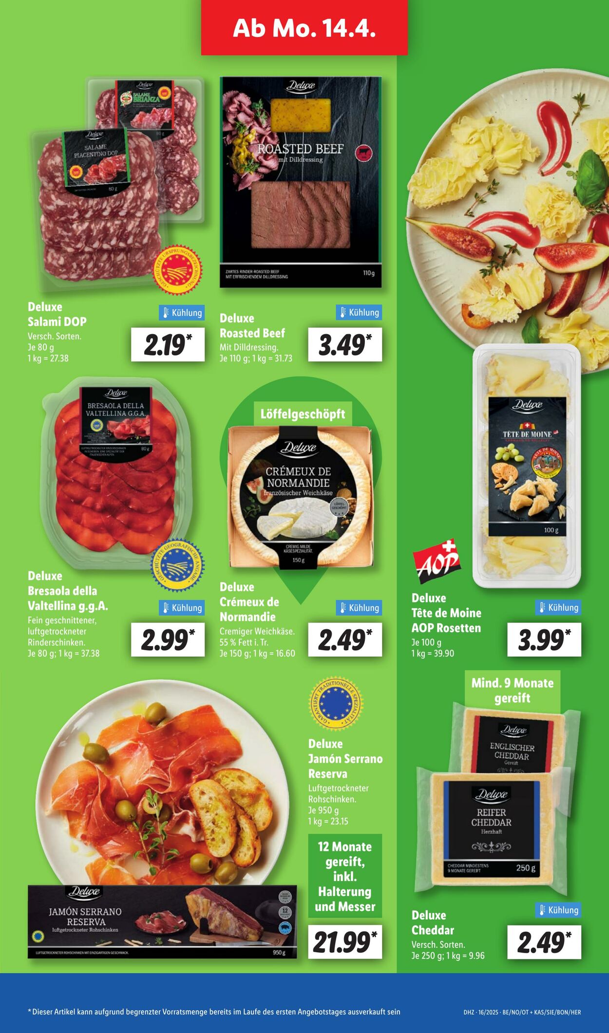 Prospekt Lidl 14.04.2025 - 19.04.2025