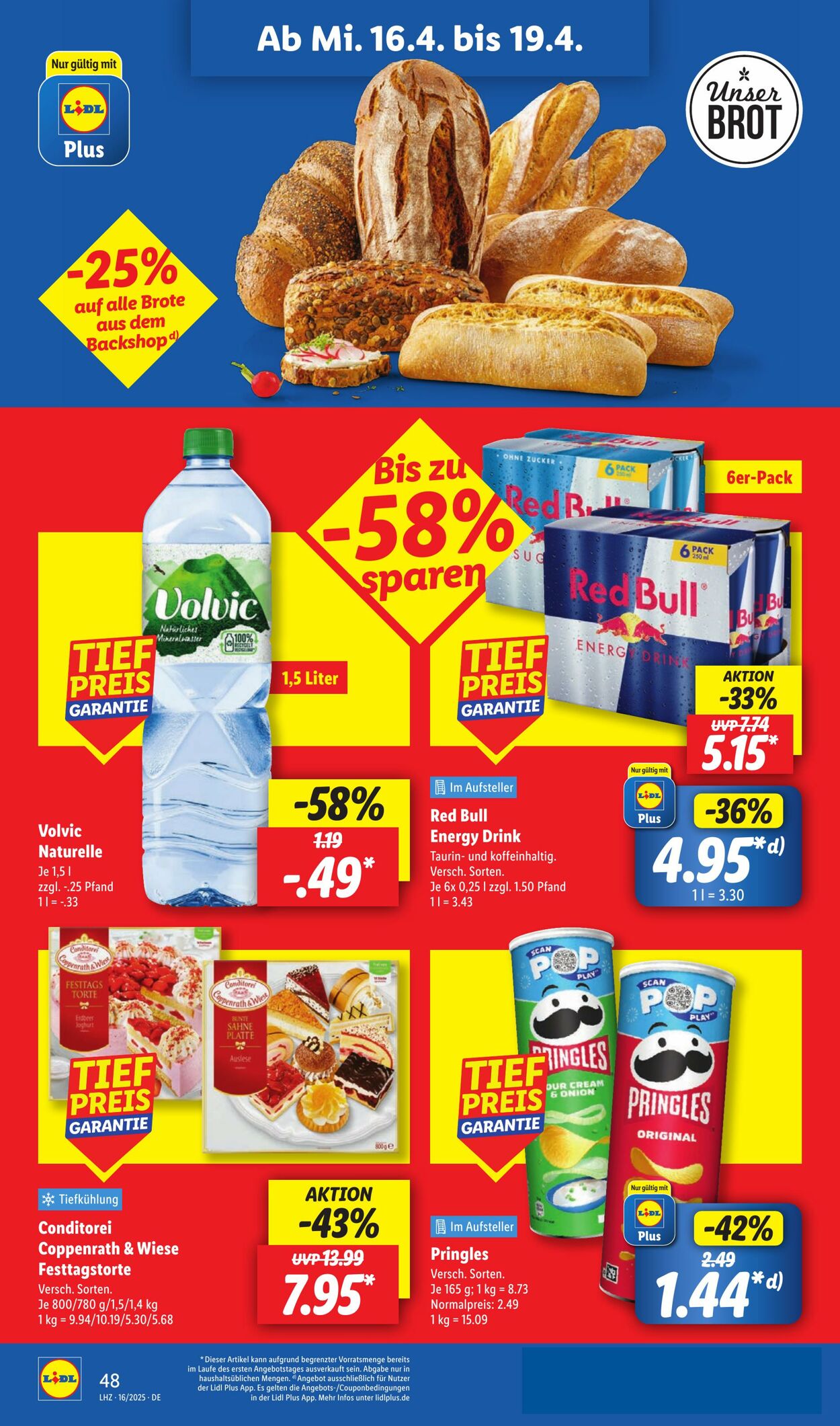 Prospekt Lidl 14.04.2025 - 19.04.2025