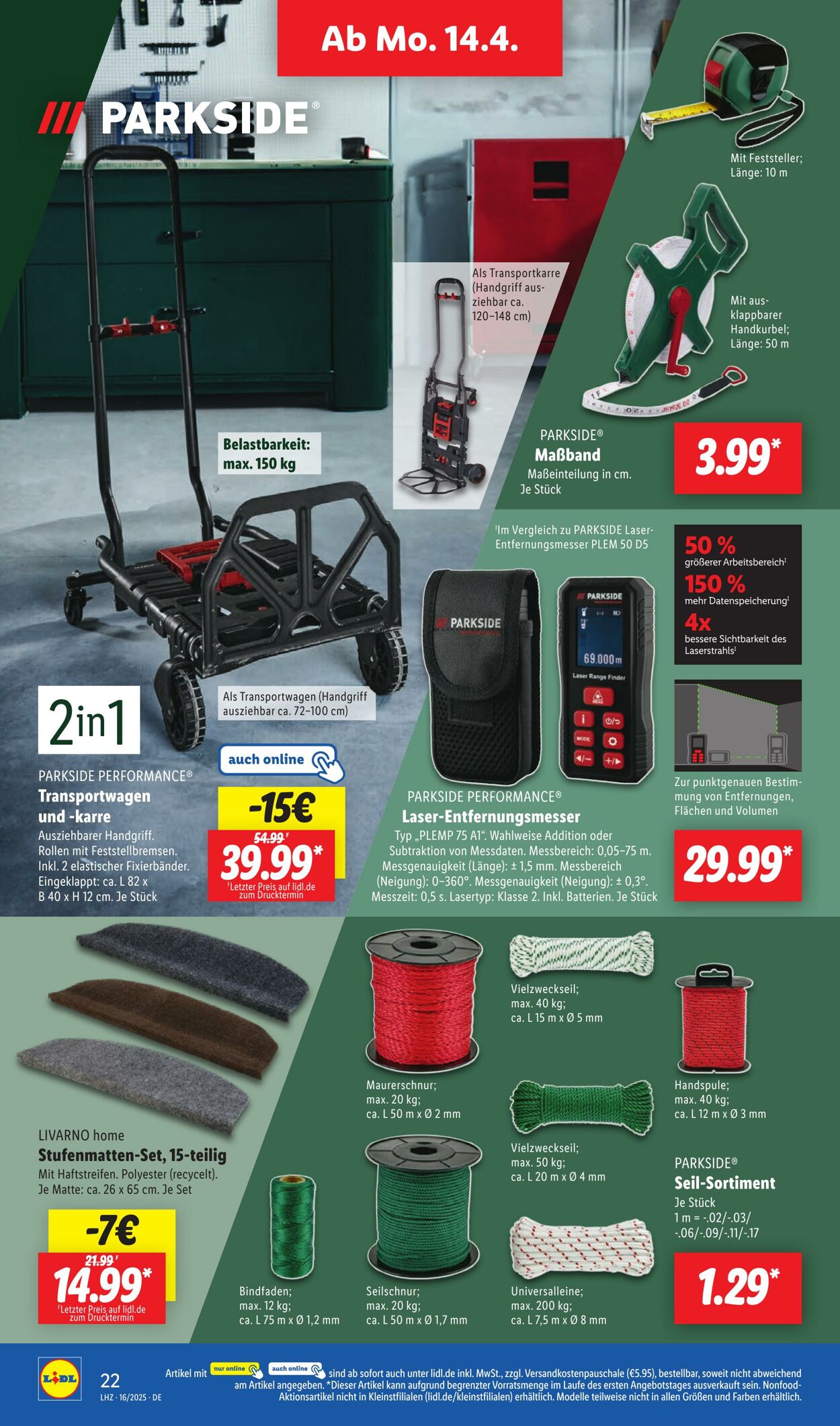 Prospekt Lidl 14.04.2025 - 19.04.2025