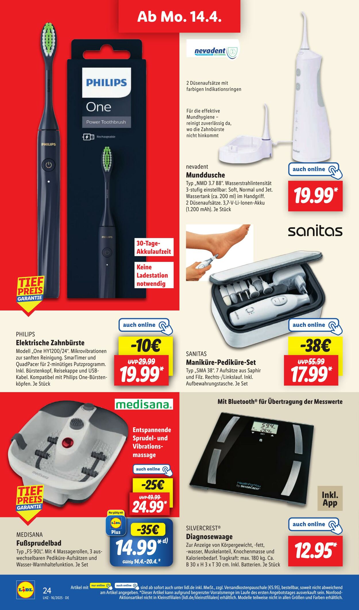 Prospekt Lidl 14.04.2025 - 19.04.2025
