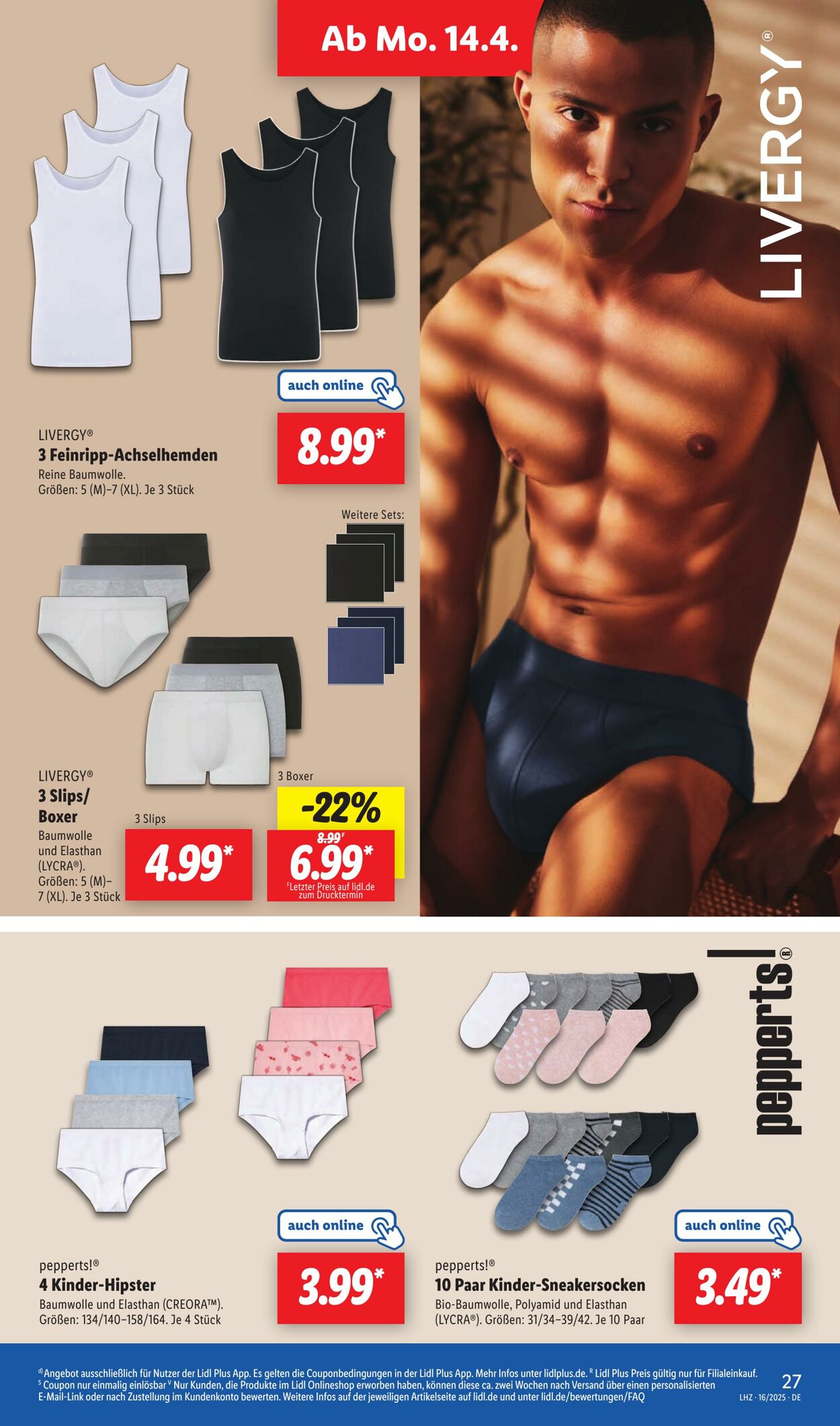 Prospekt Lidl 14.04.2025 - 19.04.2025