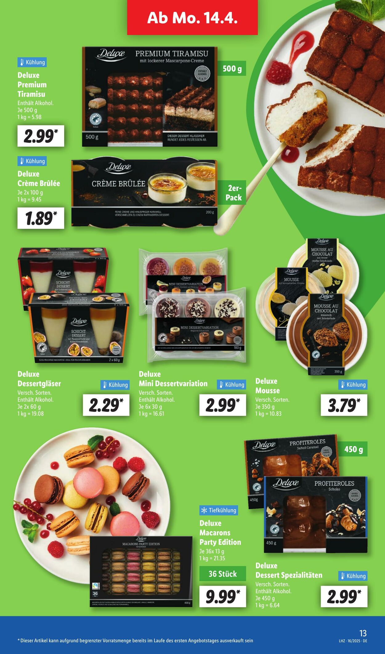 Prospekt Lidl 14.04.2025 - 19.04.2025
