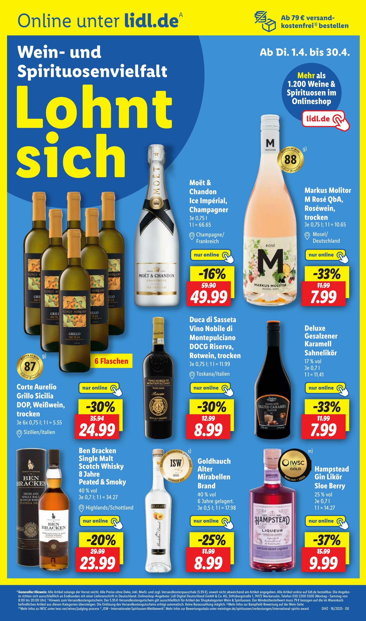 Prospekt Lidl 14.04.2025 - 19.04.2025