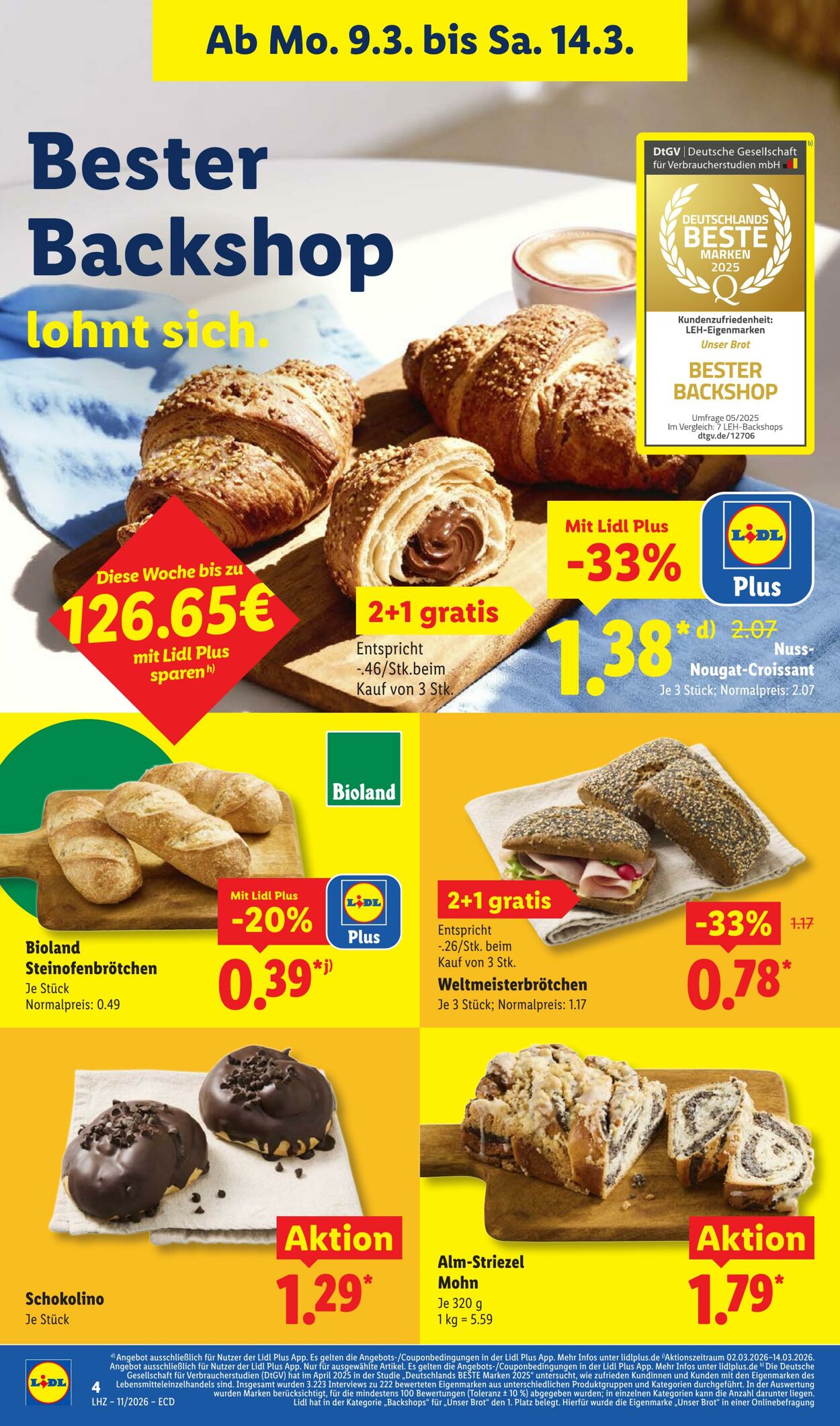 Prospekt Lidl 09.03.2026 - 14.03.2026