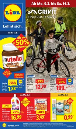 Prospekt Lidl 09.03.2026 - 14.03.2026