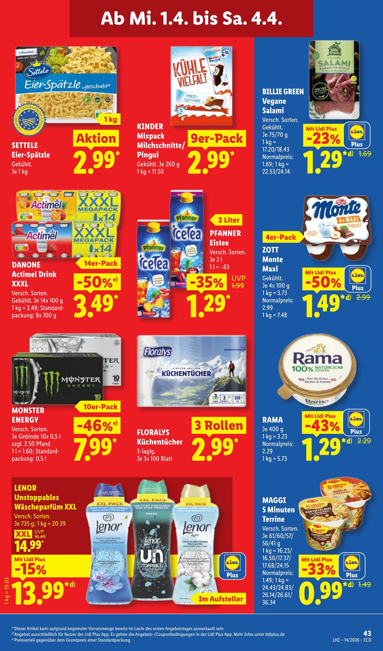 Prospekt Lidl 30.03.2026 - 04.04.2026