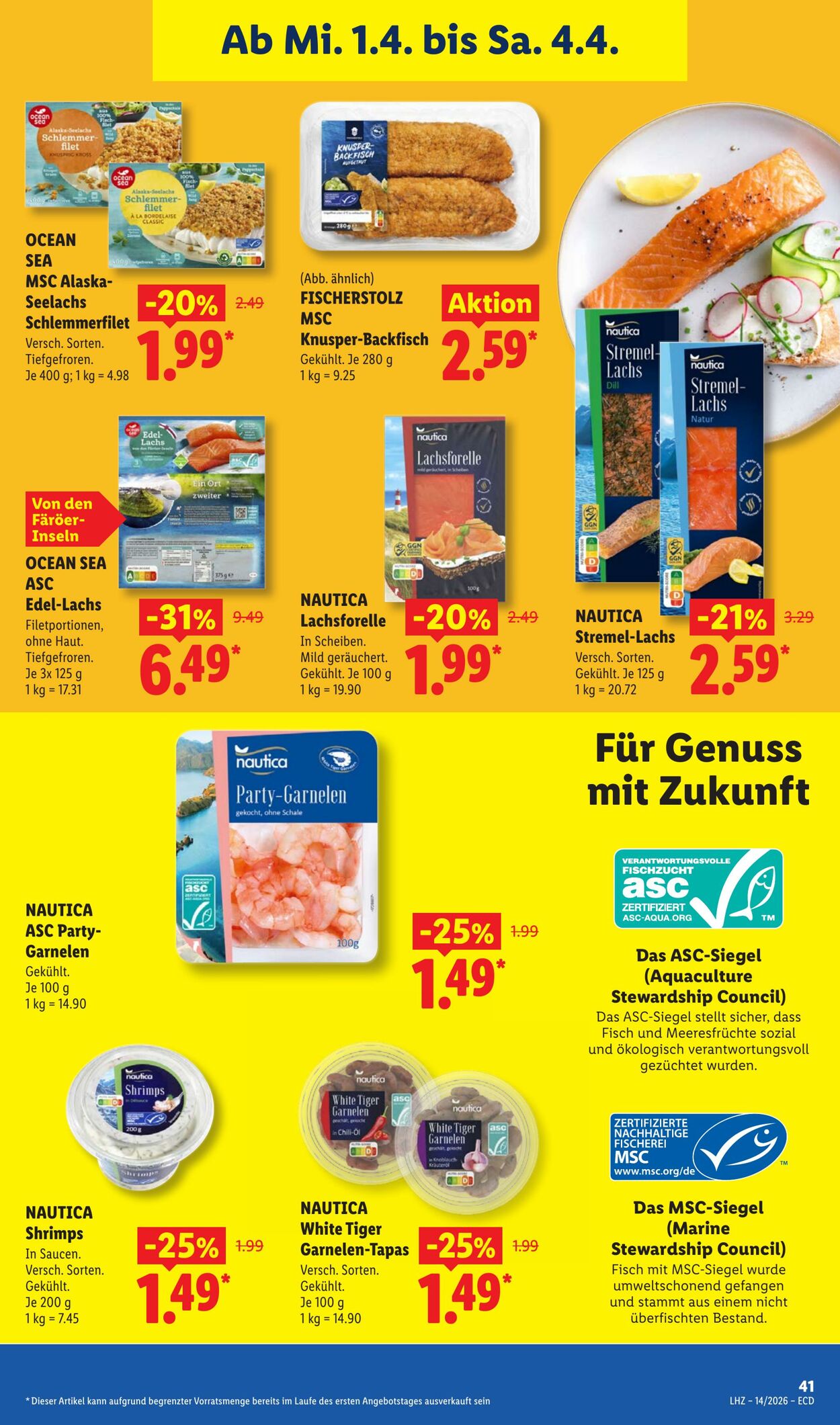 Prospekt Lidl 30.03.2026 - 04.04.2026