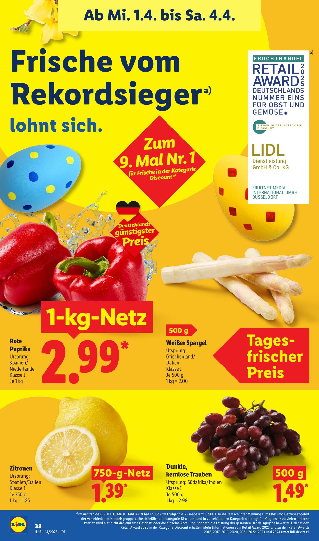Prospekt Lidl 30.03.2026 - 04.04.2026