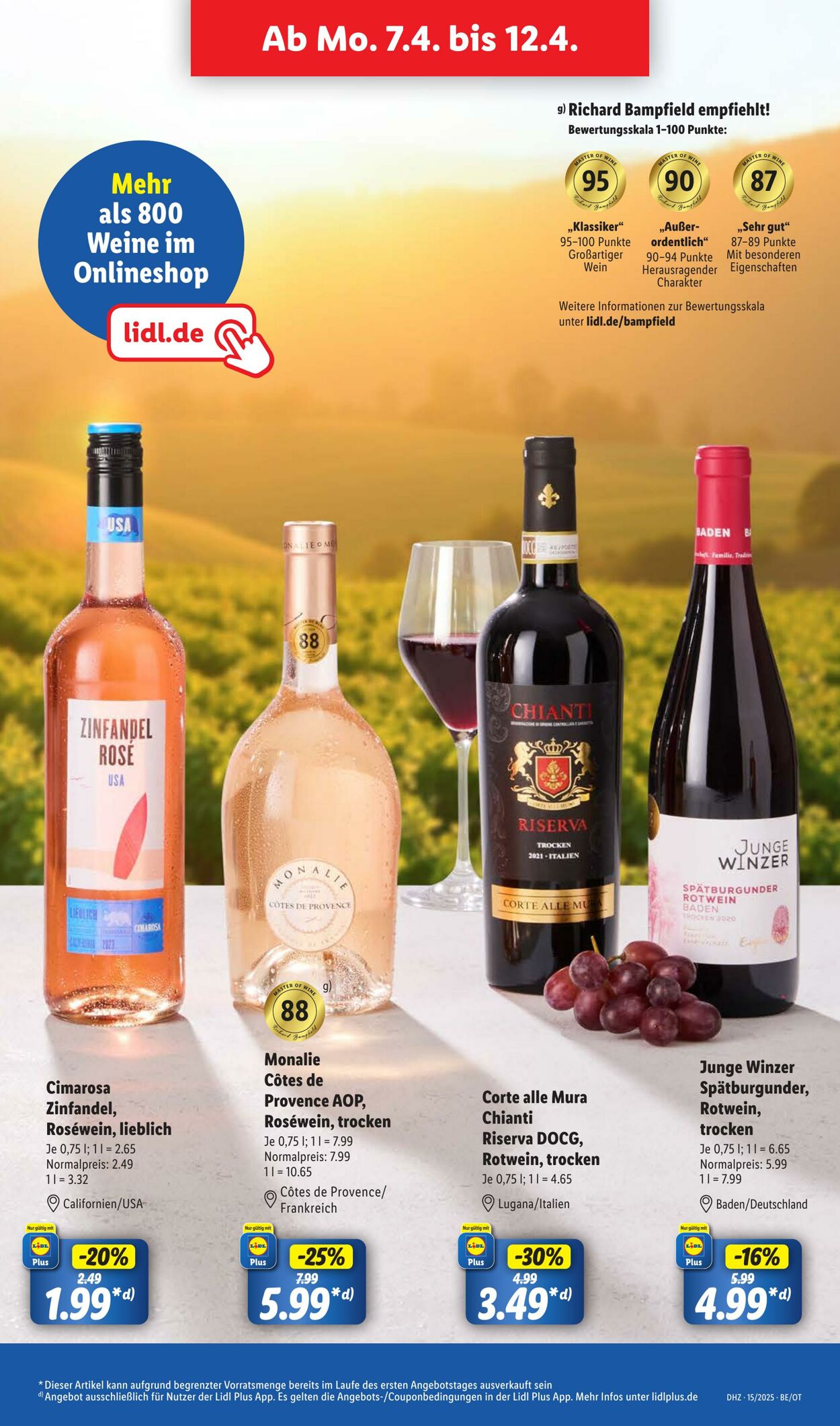 Prospekt Lidl 07.04.2025 - 12.04.2025