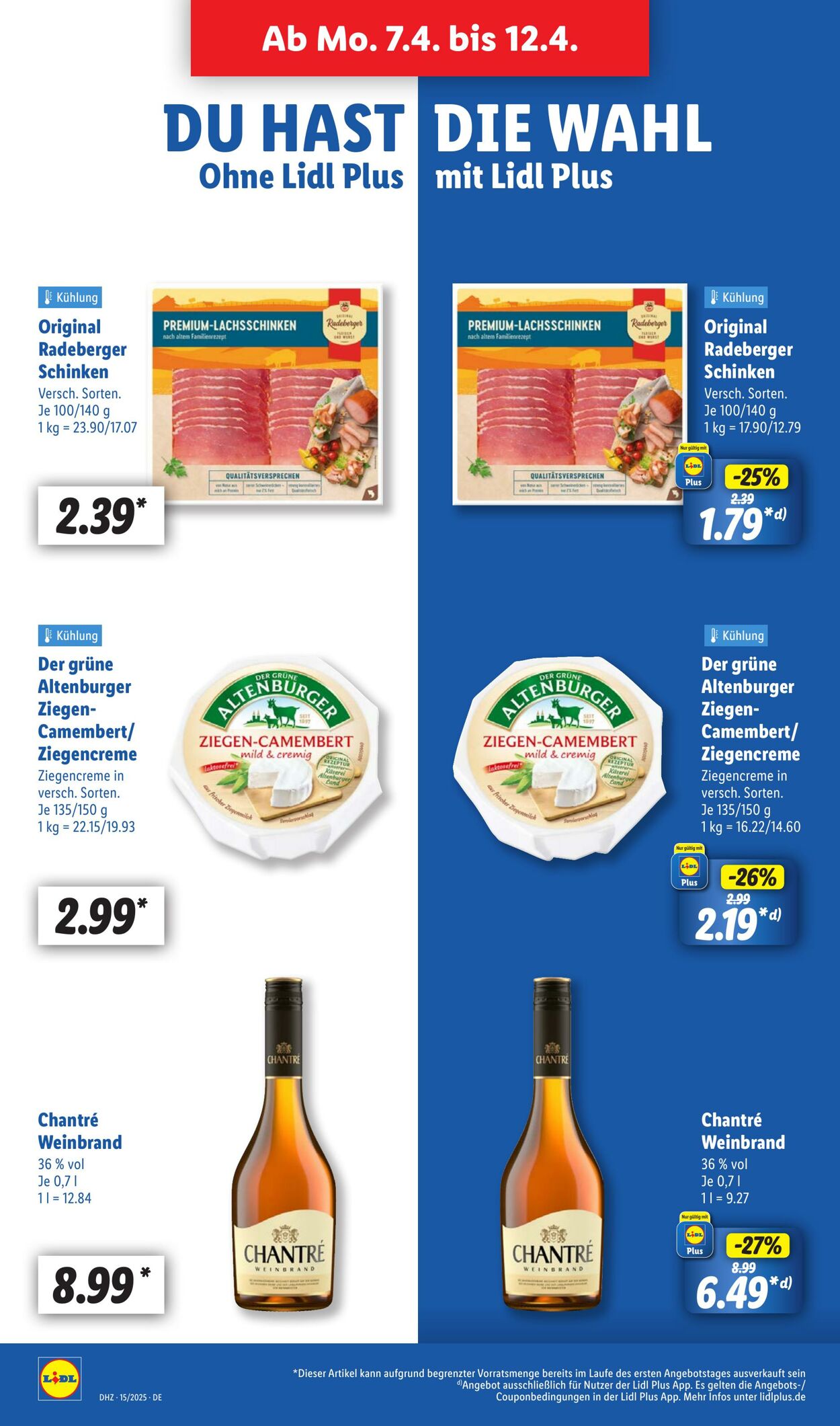 Prospekt Lidl 07.04.2025 - 12.04.2025