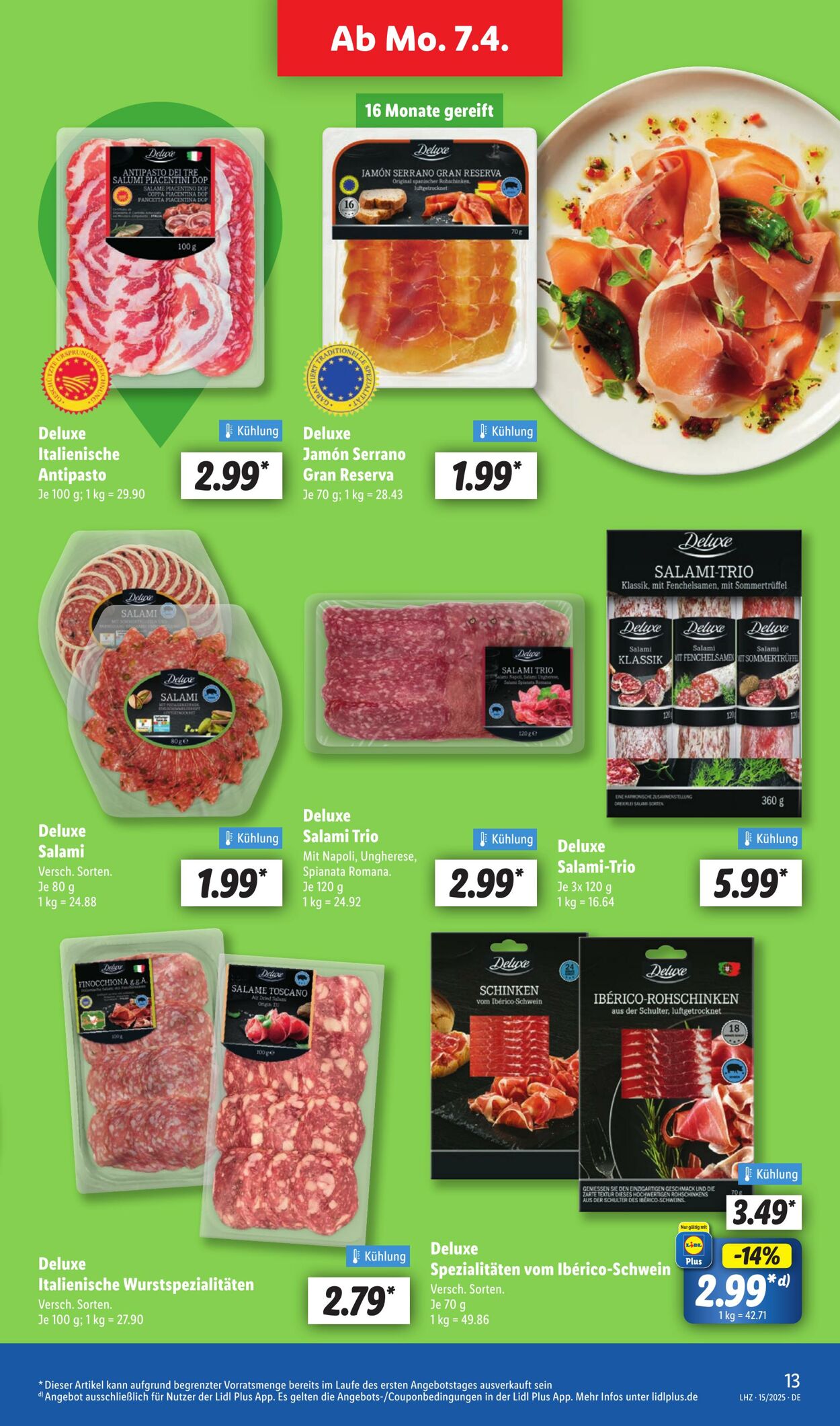 Prospekt Lidl 07.04.2025 - 12.04.2025