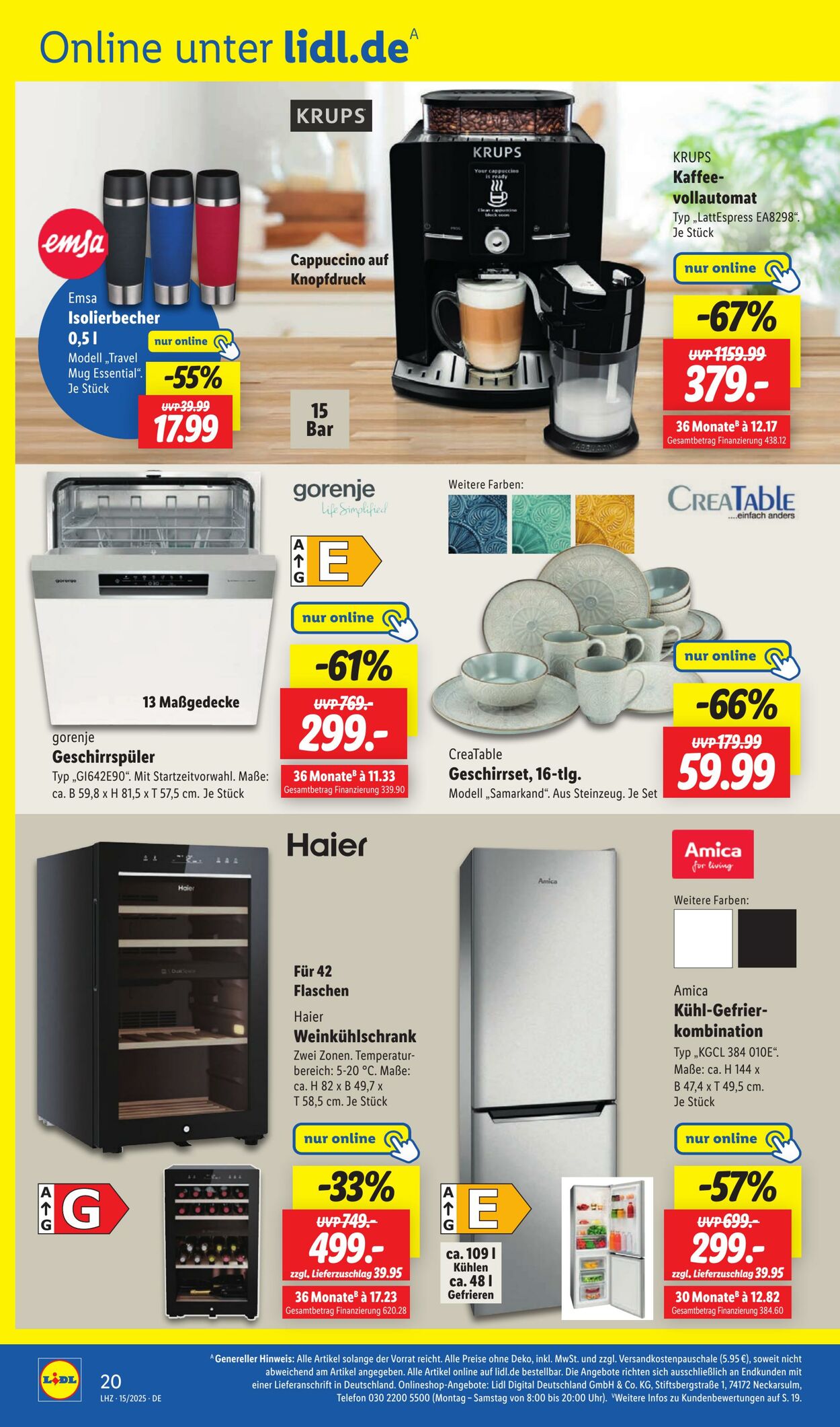 Prospekt Lidl 07.04.2025 - 12.04.2025