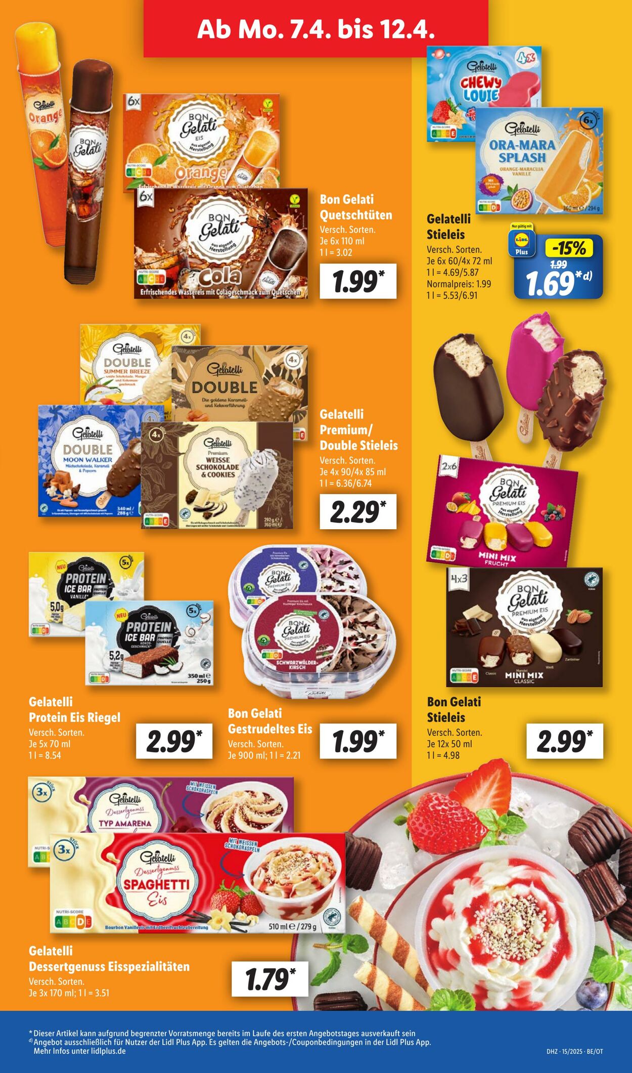 Prospekt Lidl 07.04.2025 - 12.04.2025