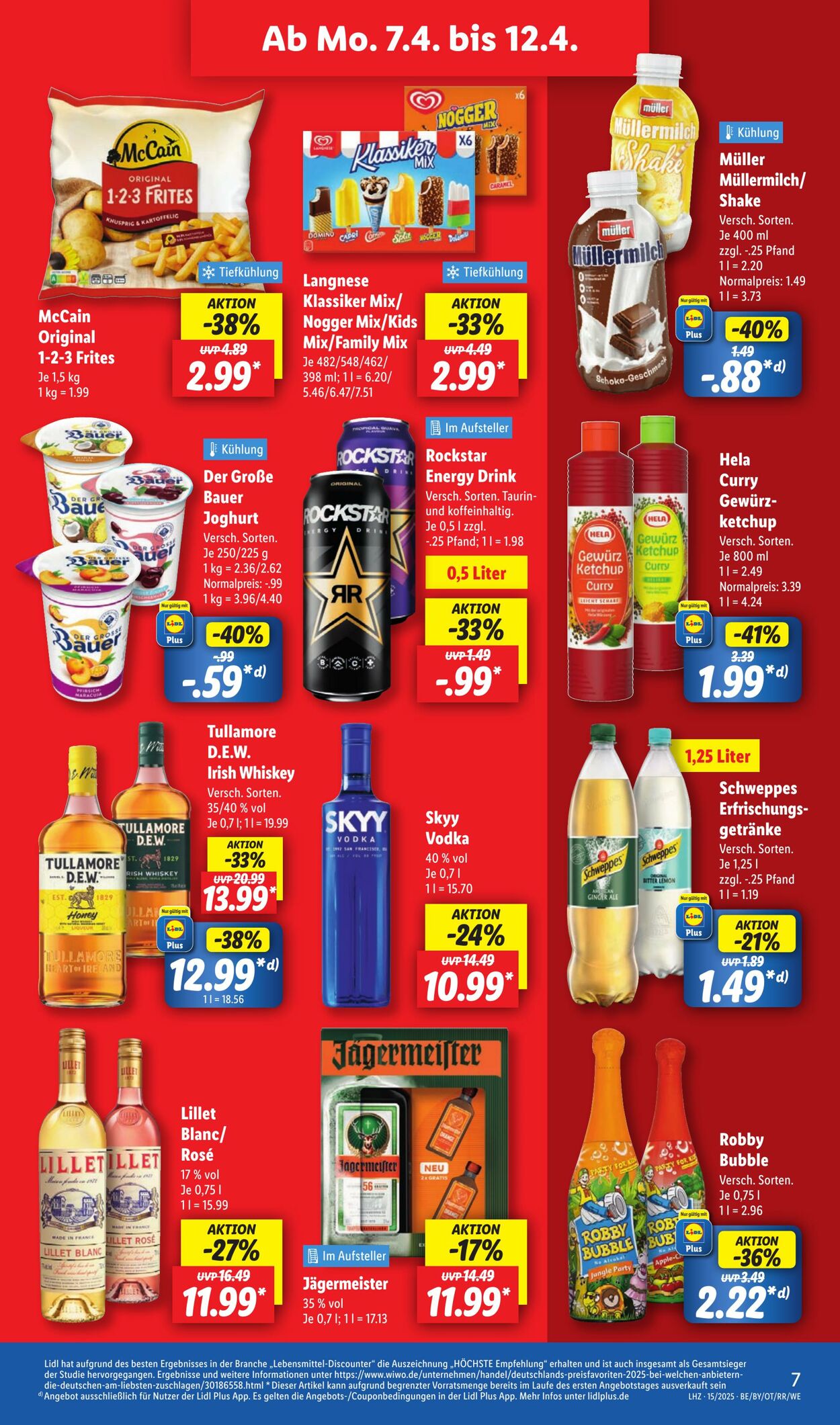 Prospekt Lidl 07.04.2025 - 12.04.2025