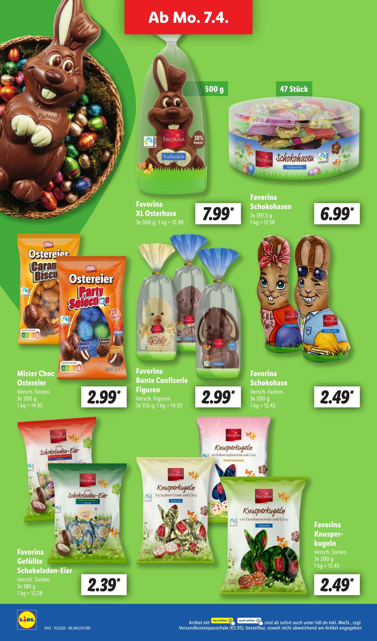 Prospekt Lidl 07.04.2025 - 12.04.2025