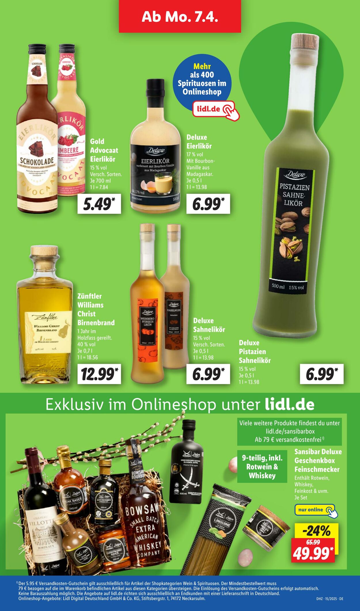 Prospekt Lidl 07.04.2025 - 12.04.2025