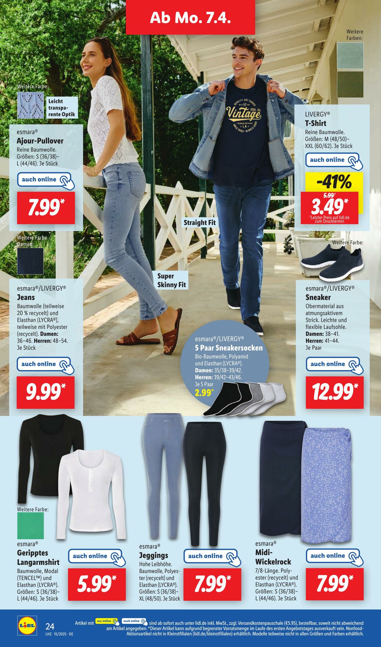 Prospekt Lidl 07.04.2025 - 12.04.2025