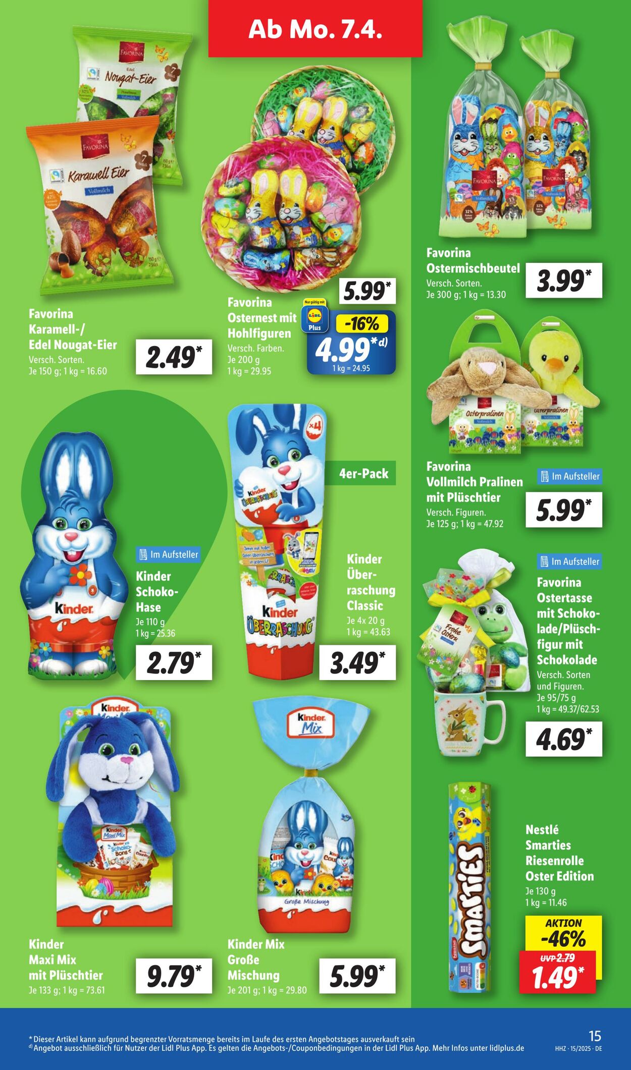 Prospekt Lidl 07.04.2025 - 12.04.2025