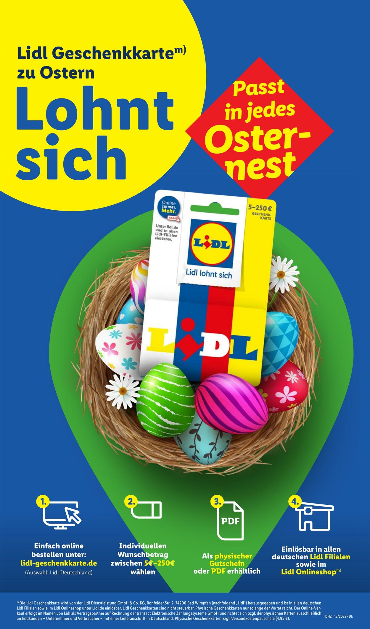Prospekt Lidl 07.04.2025 - 12.04.2025