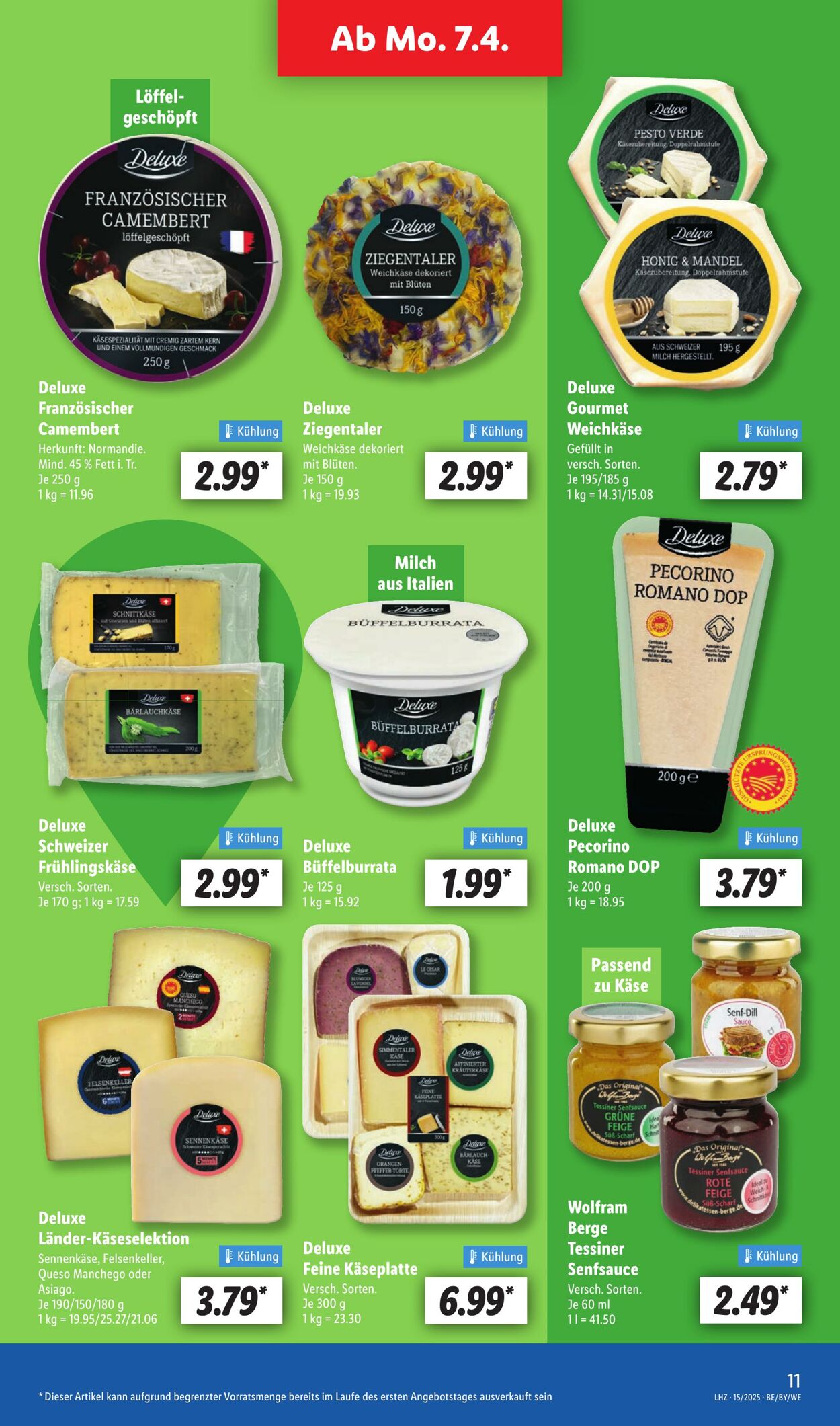 Prospekt Lidl 07.04.2025 - 12.04.2025