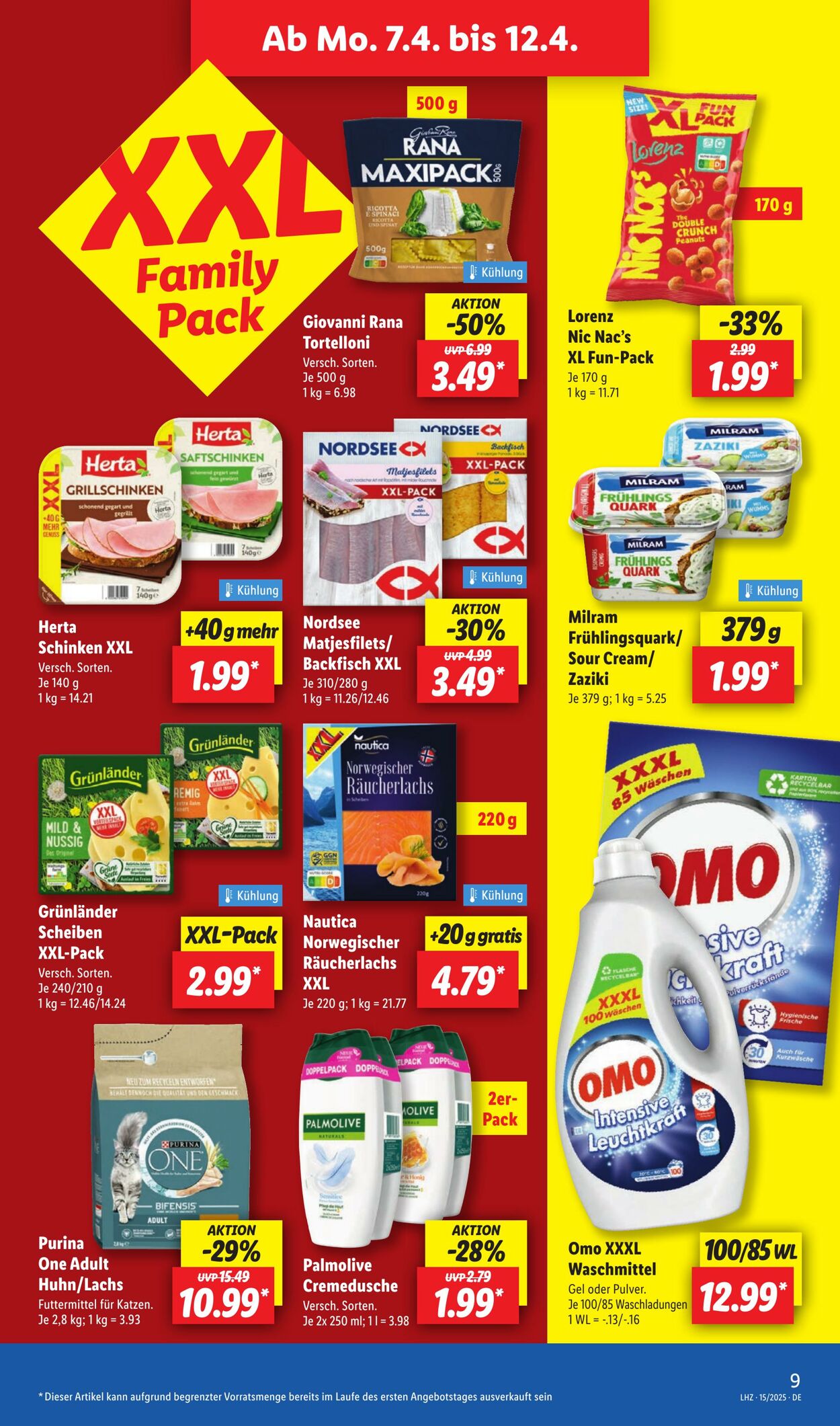 Prospekt Lidl 07.04.2025 - 12.04.2025