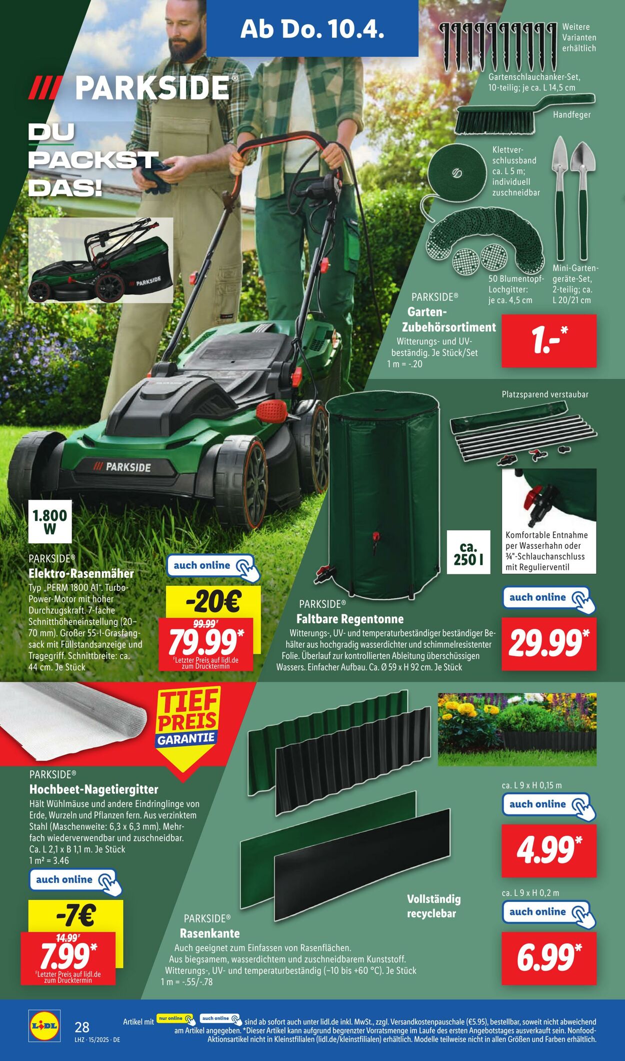 Prospekt Lidl 07.04.2025 - 12.04.2025