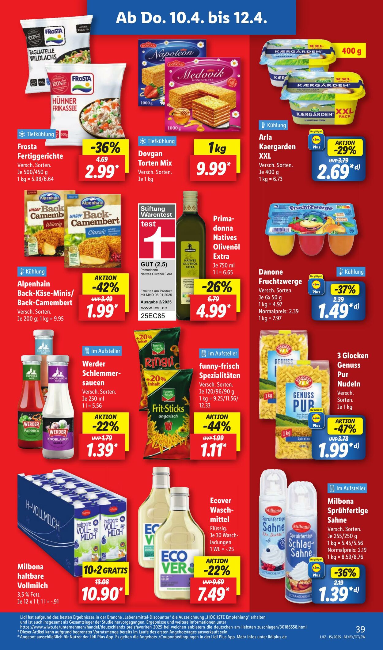 Prospekt Lidl 07.04.2025 - 12.04.2025