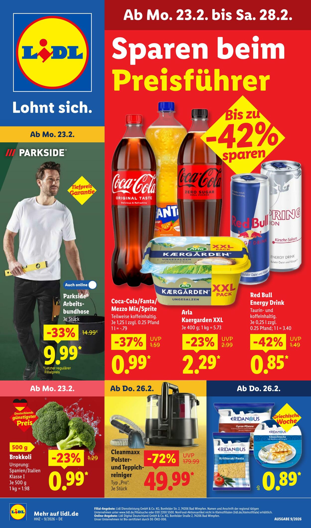 Prospekt Lidl 23.02.2026 - 28.02.2026