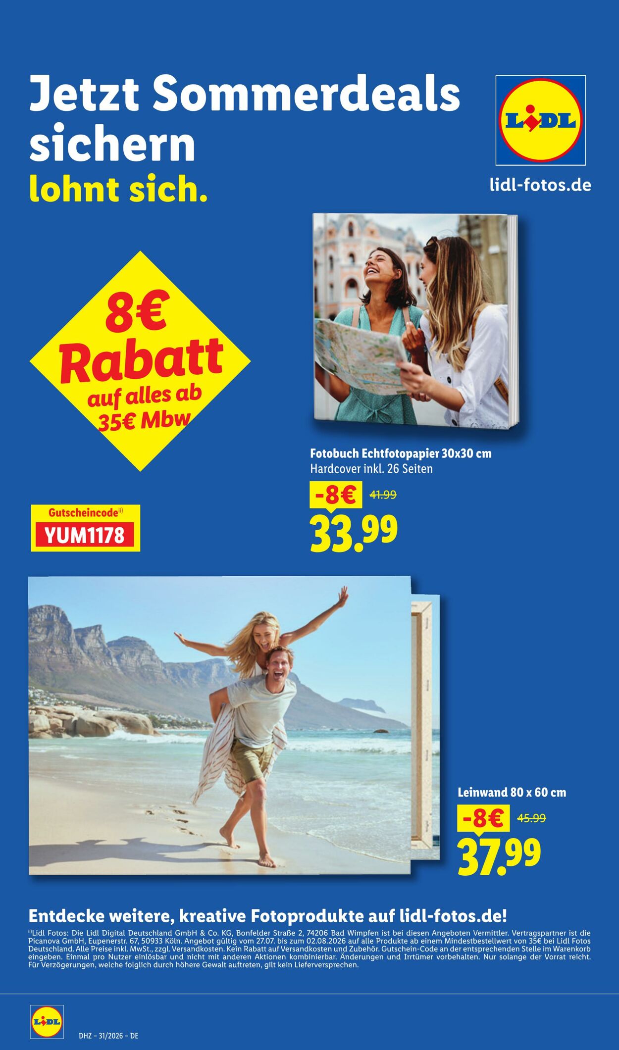 Prospekt Lidl 27.07.2026 - 01.08.2026