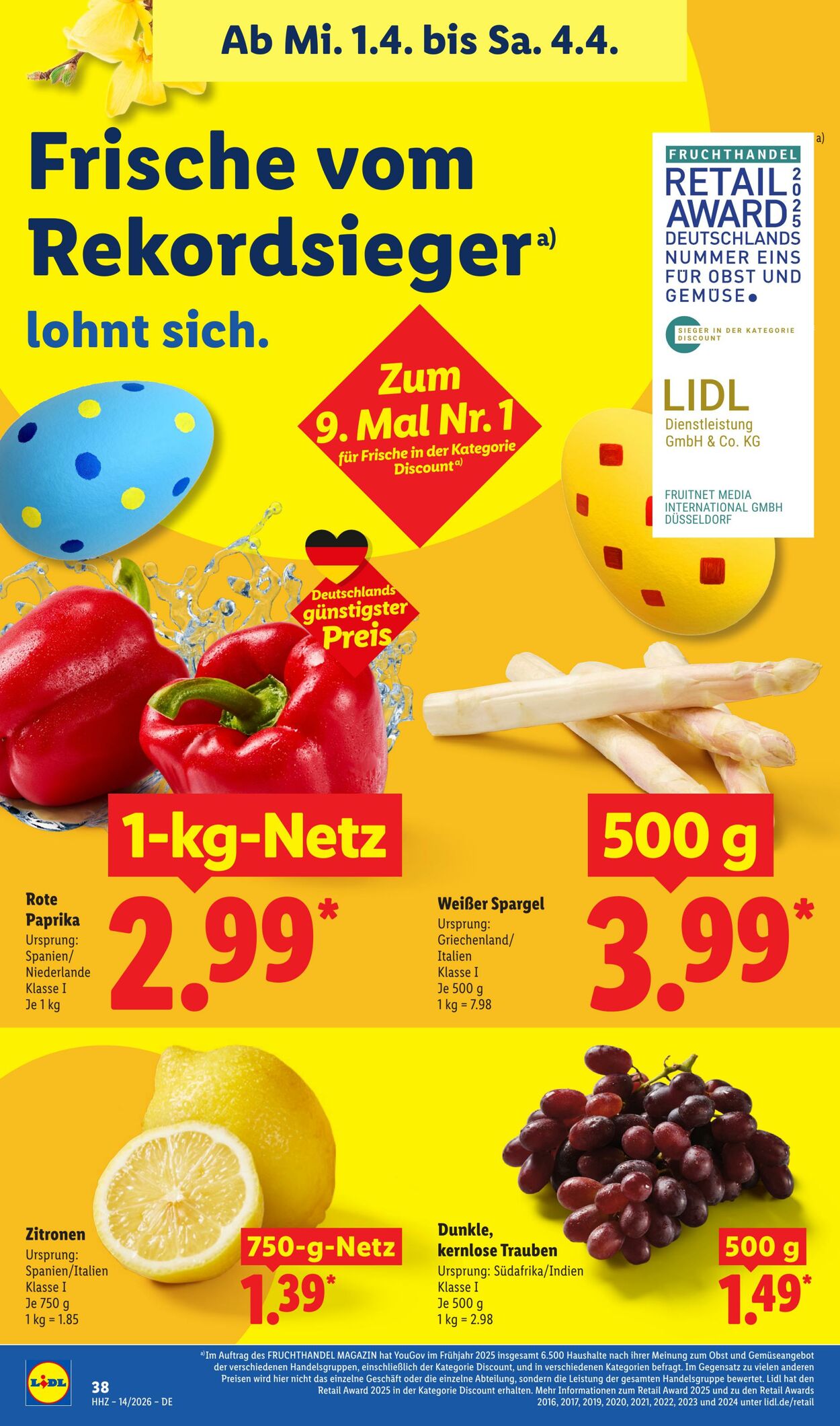 Prospekt Lidl 30.03.2026 - 04.04.2026
