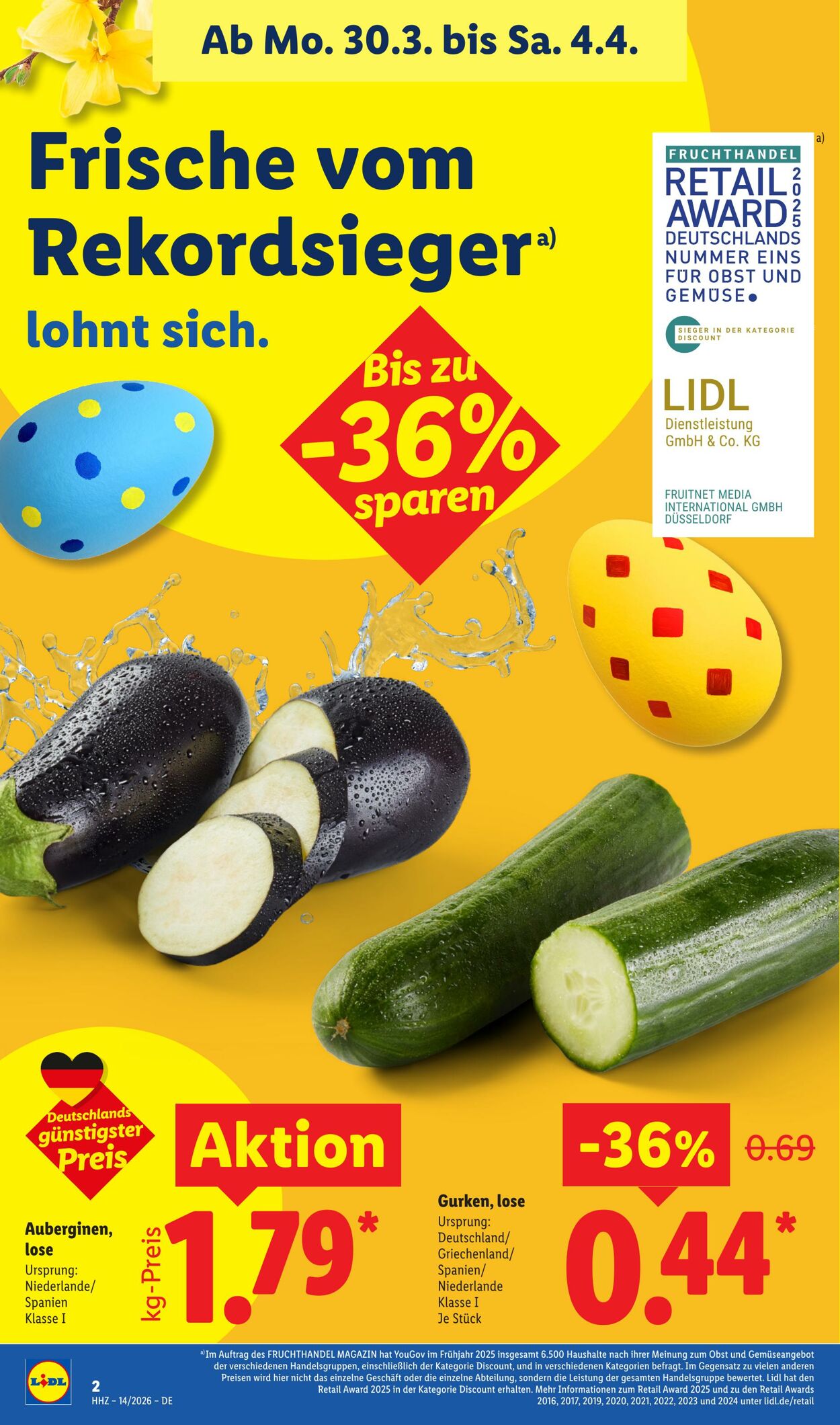 Prospekt Lidl 30.03.2026 - 04.04.2026