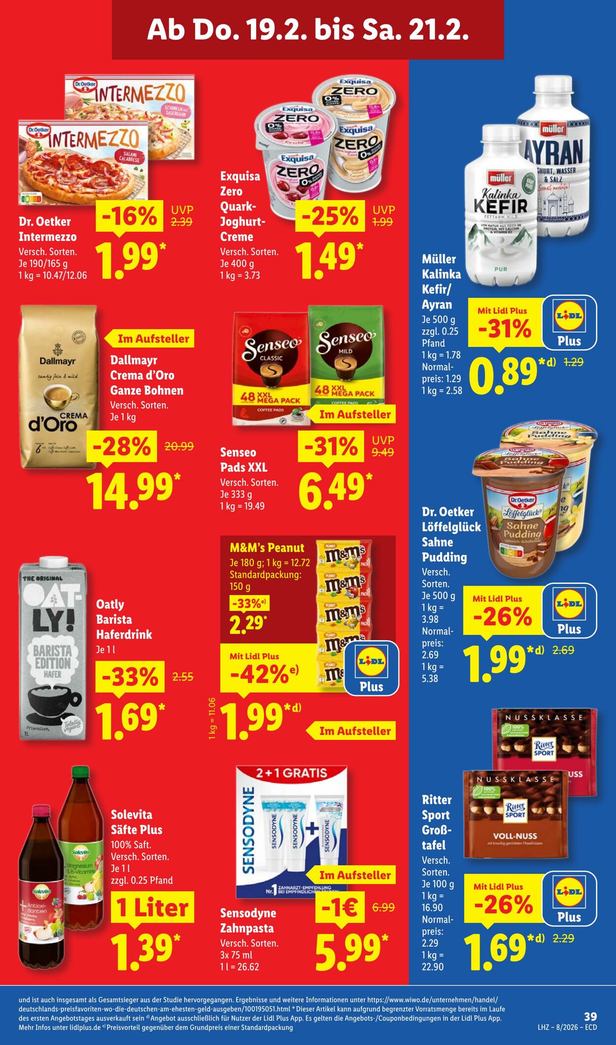 Prospekt Lidl 16.02.2026 - 21.02.2026