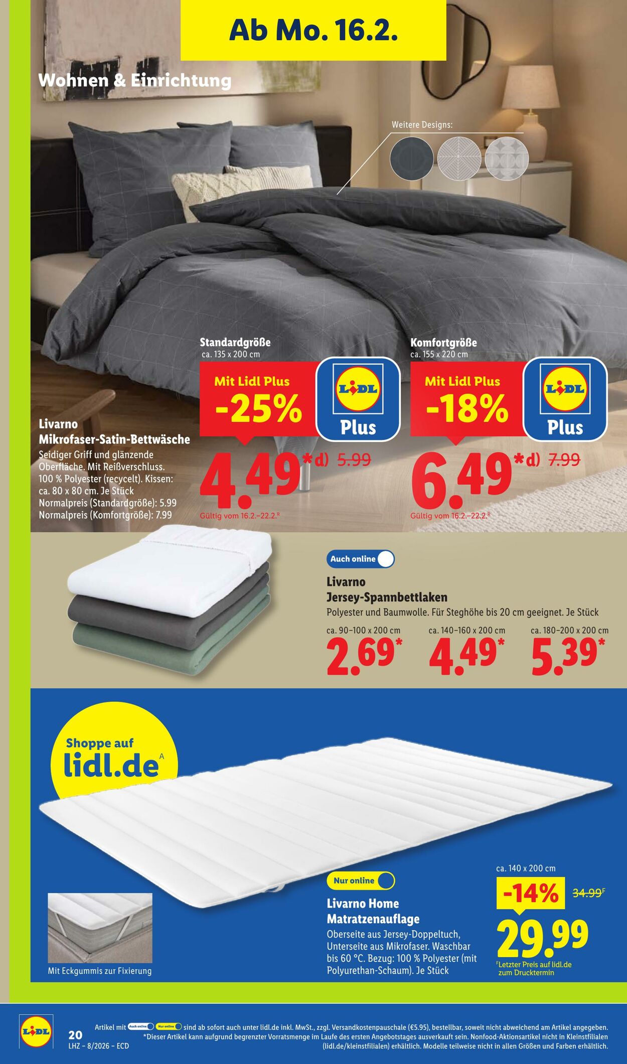 Prospekt Lidl 16.02.2026 - 21.02.2026