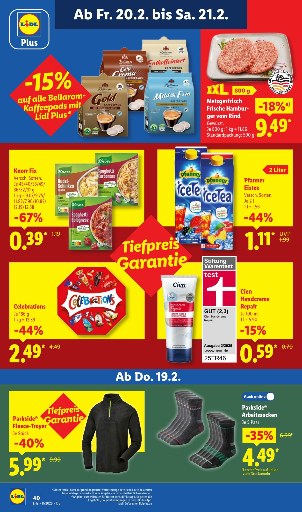 Prospekt Lidl 16.02.2026 - 21.02.2026