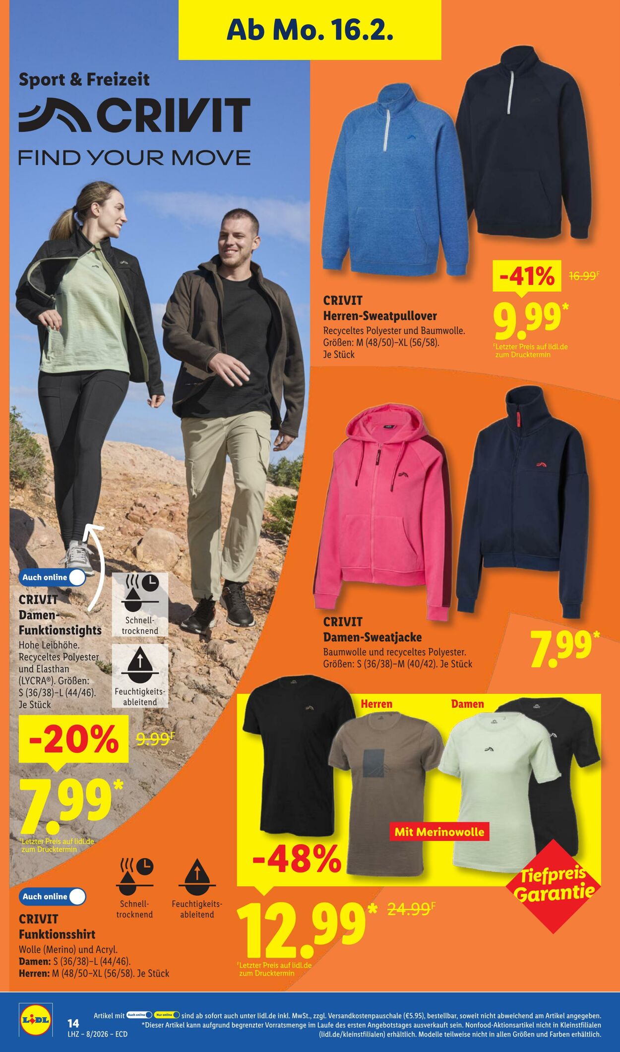 Prospekt Lidl 16.02.2026 - 21.02.2026