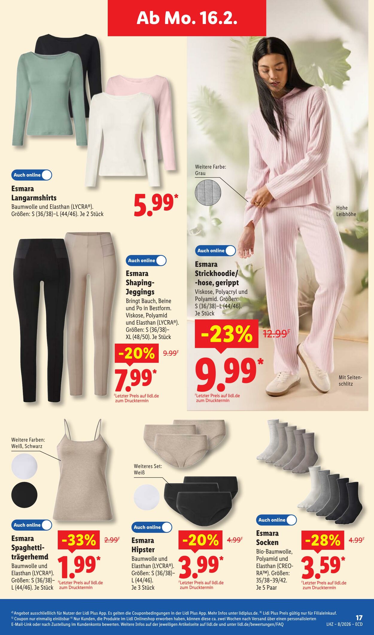 Prospekt Lidl 16.02.2026 - 21.02.2026